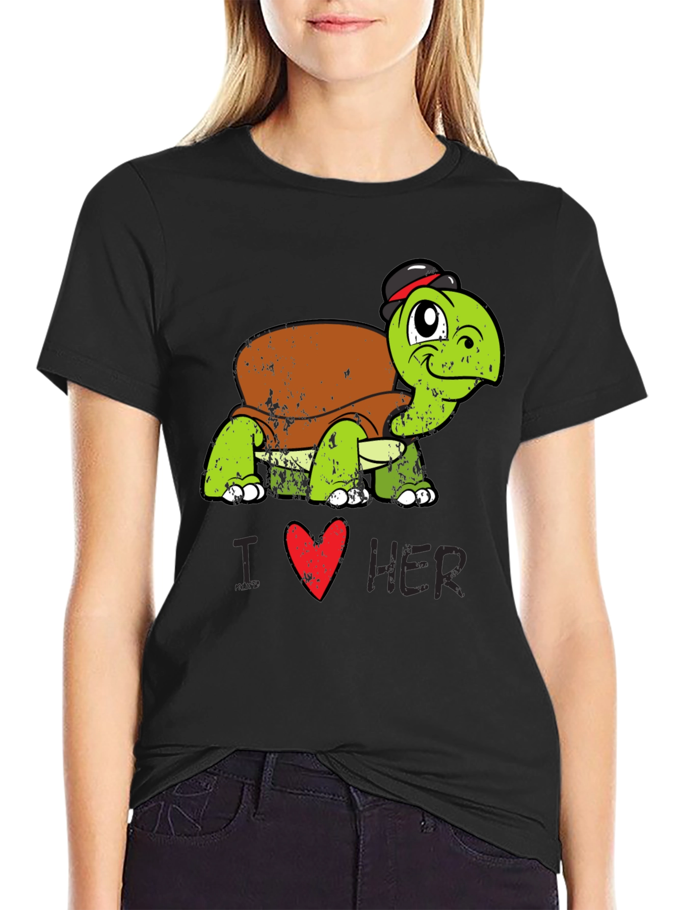 I Heart Her Turtle T-Shirt