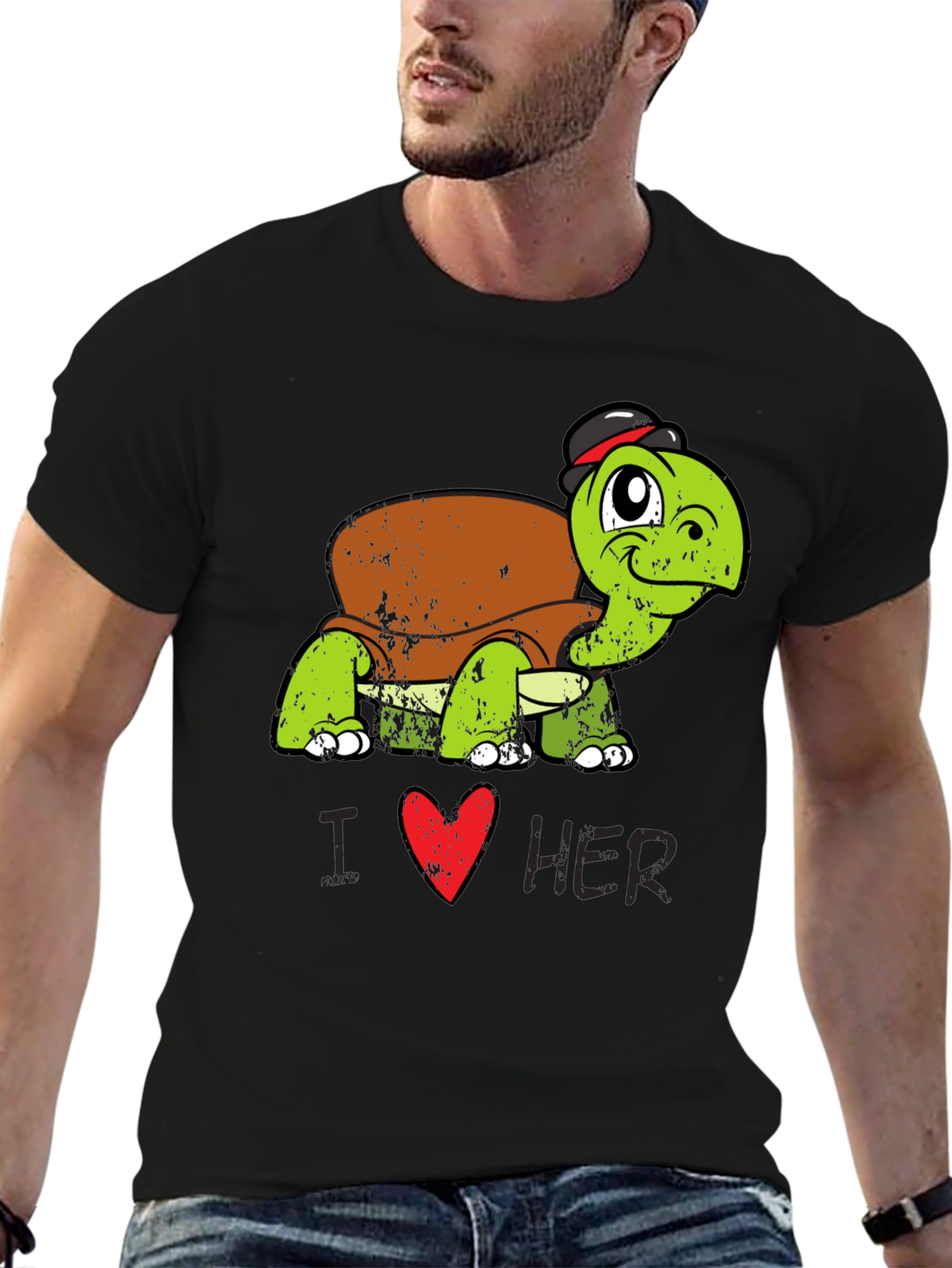 I Heart Her Turtle T-Shirt