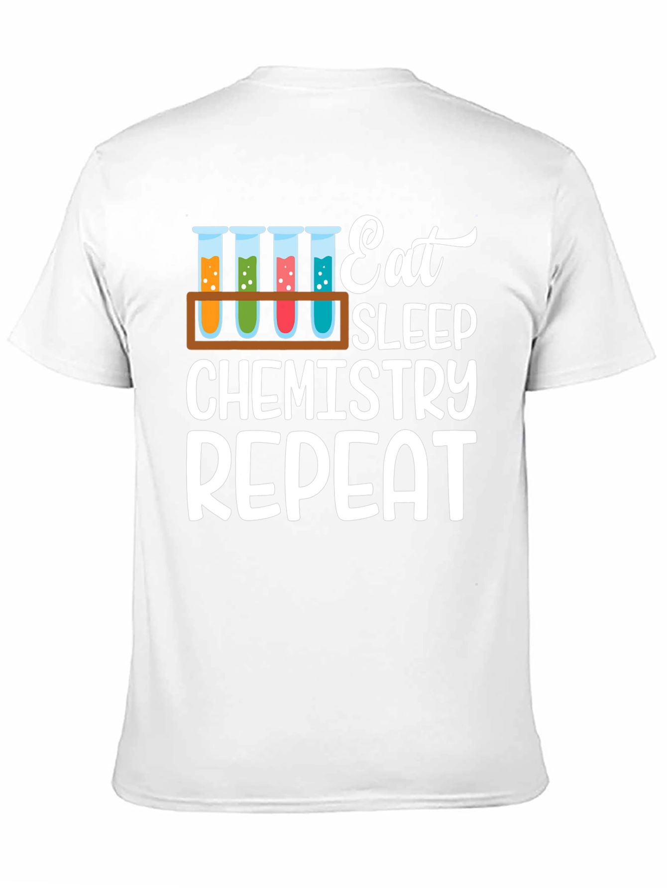 Eat Sleep Chemistry Repeat Graphic T-Shirt
