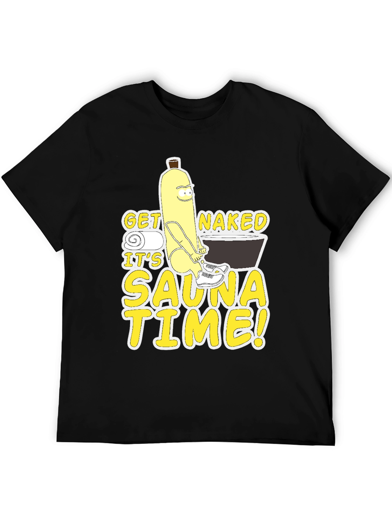 Funny Banana Sauna Time T-Shirt