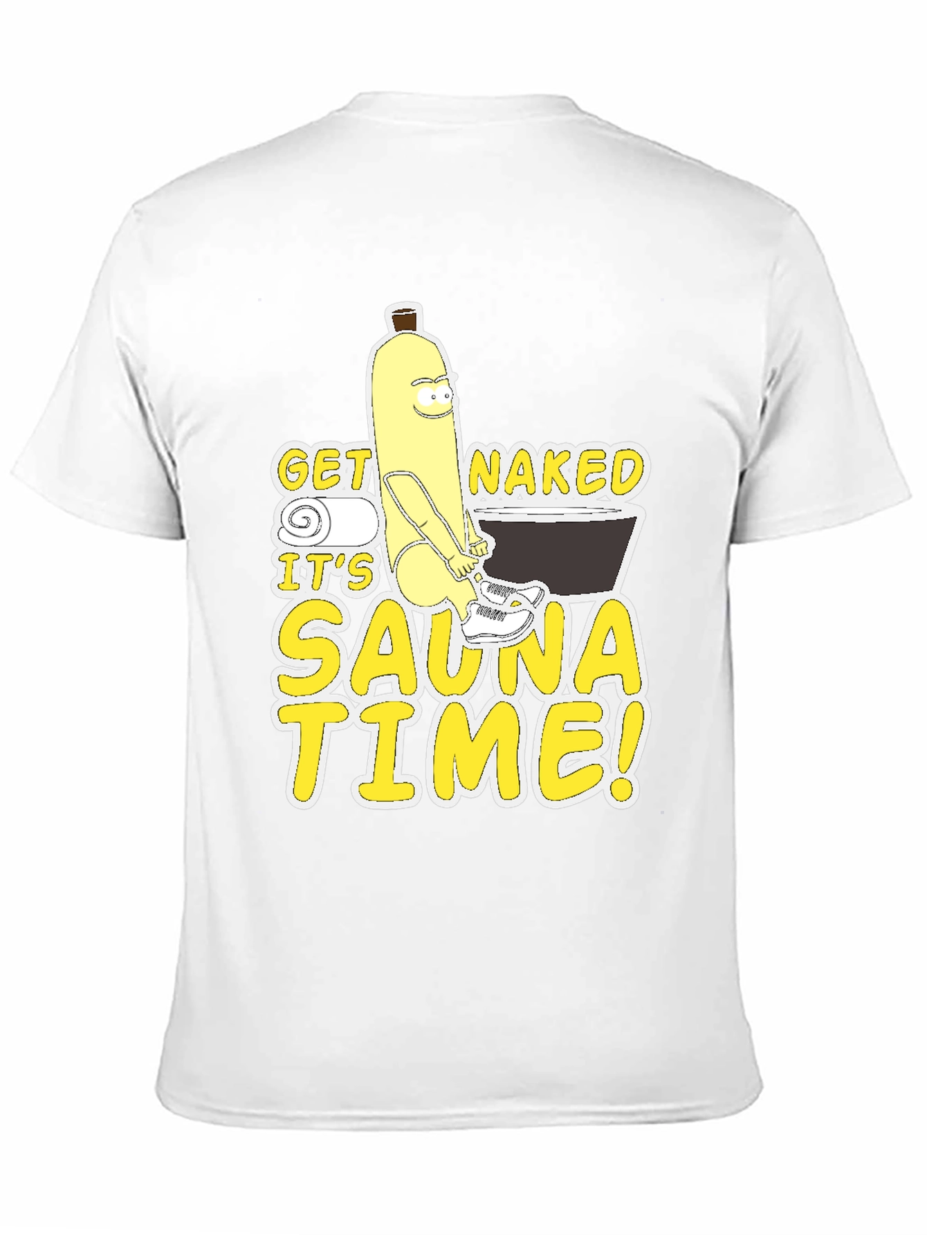 Funny Banana Sauna Time T-Shirt