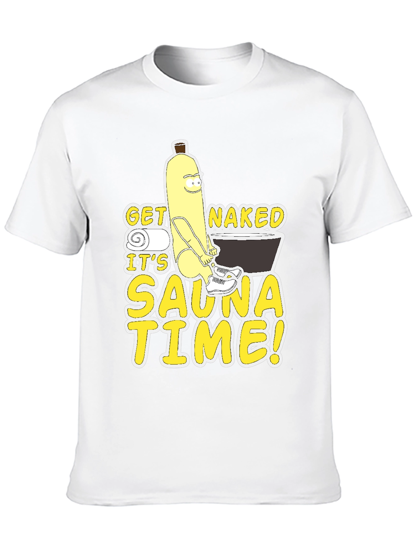 Funny Banana Sauna Time T-Shirt