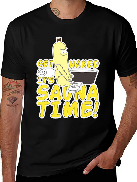 Funny Banana Sauna Time T-Shirt