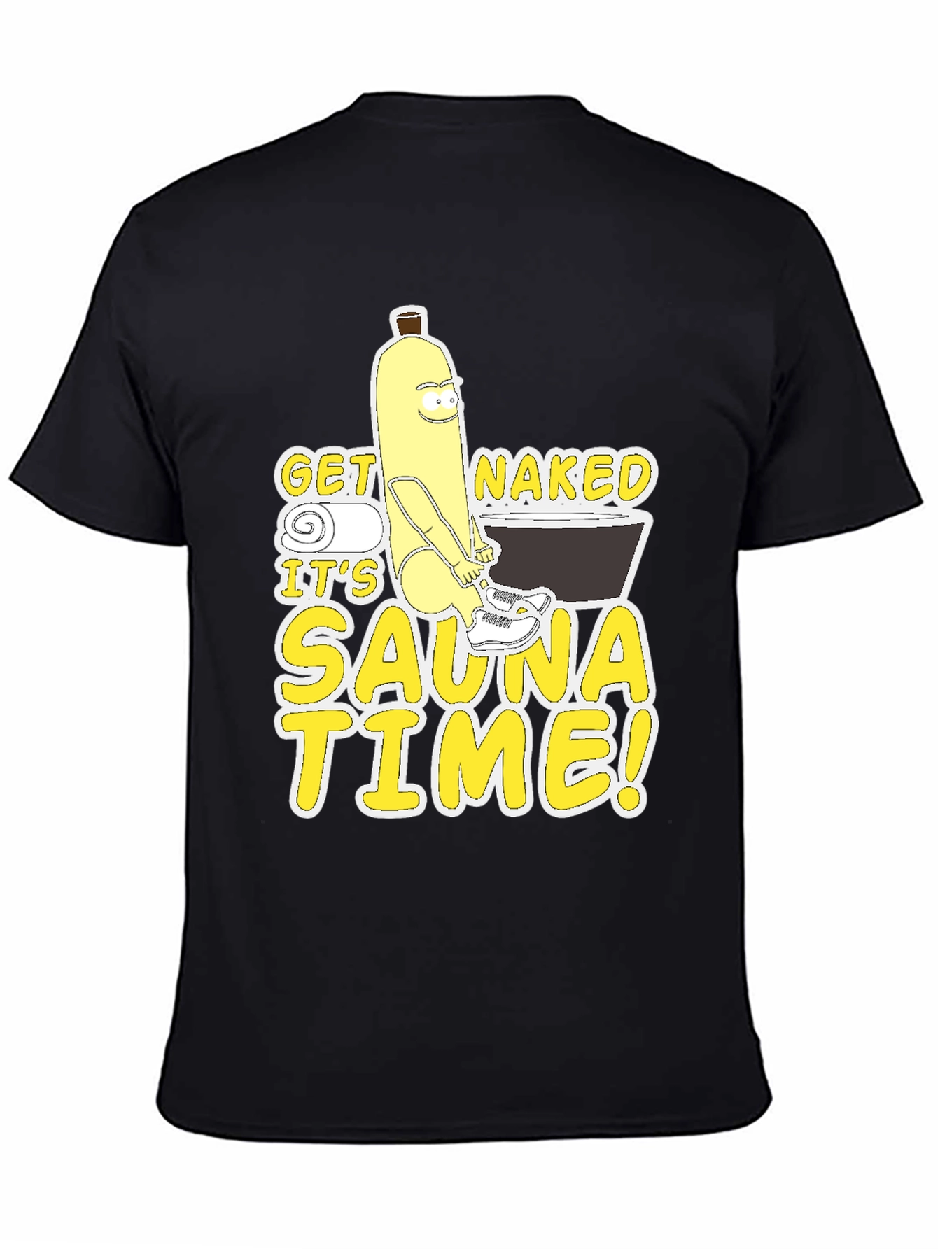 Funny Banana Sauna Time T-Shirt