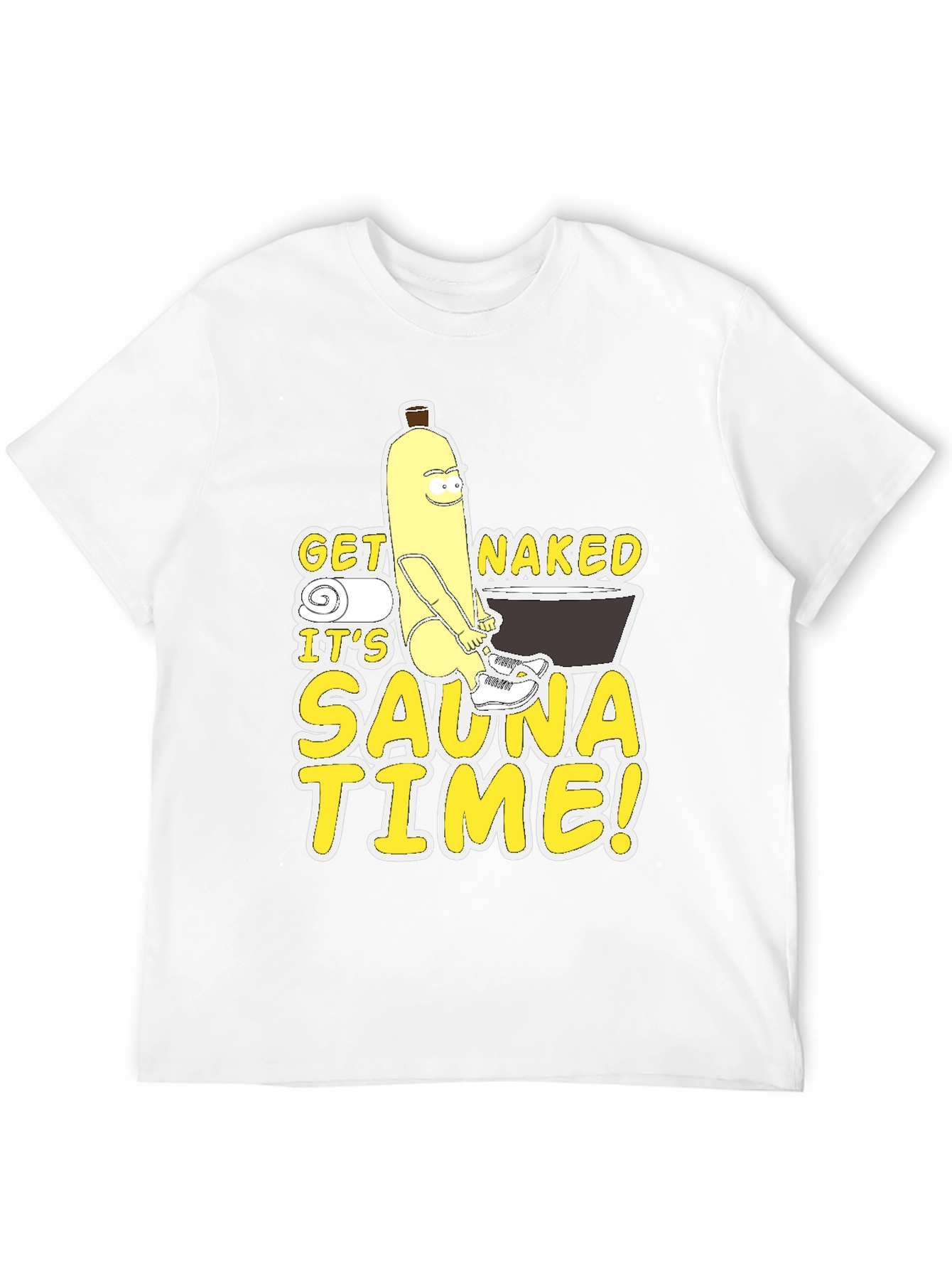 Funny Banana Sauna Time T-Shirt