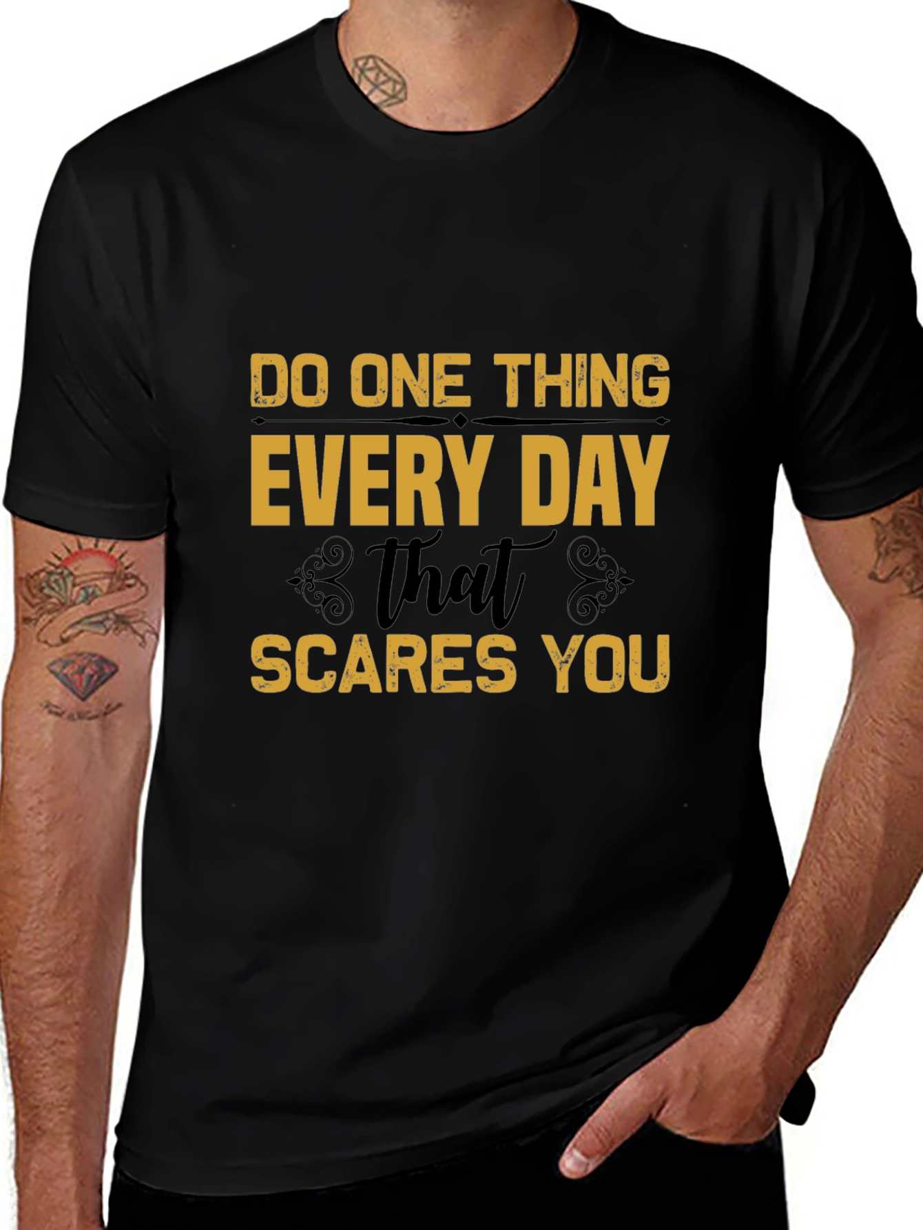 Inspirational Do One Thing Graphic Tee