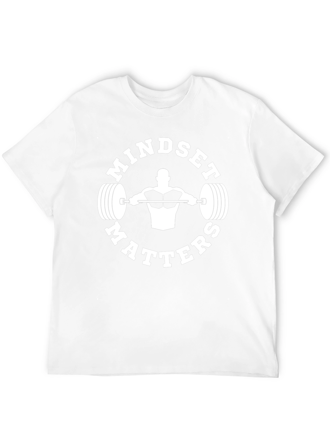 Mindset Matters Graphic Tee - Black Fitness T-Shirt