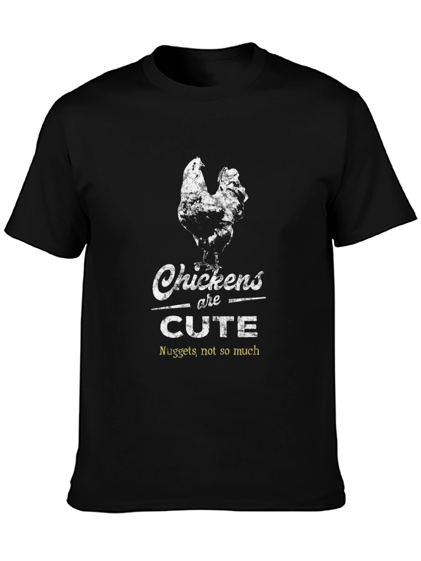 Chickens Are Cute Graphic Tee