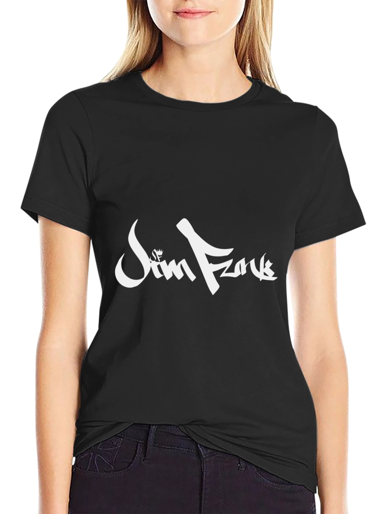 Jim Funk T-Shirt - Classic Black Cotton Tee