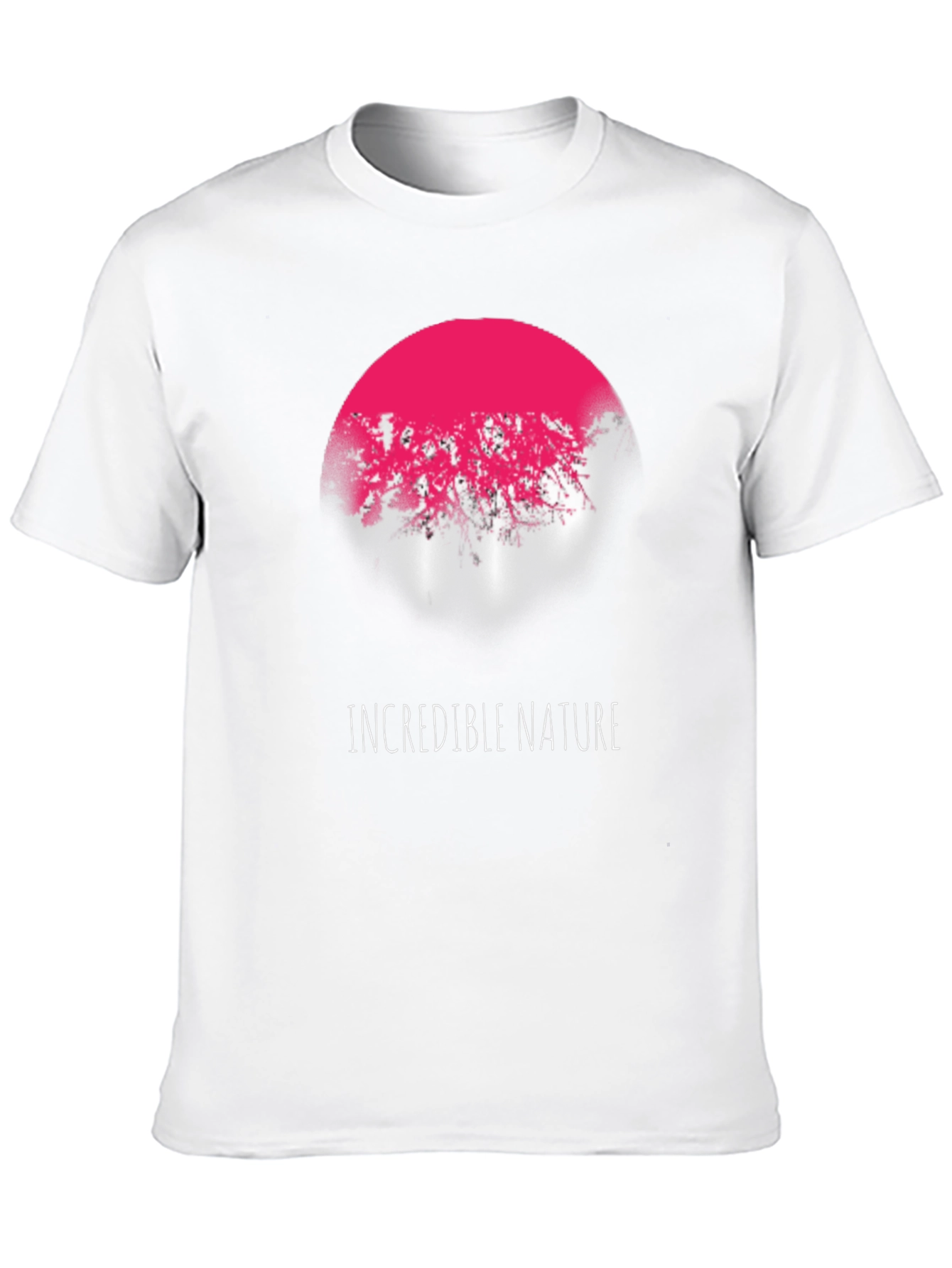 Incredible Nature Graphic Tee - Stylish Casual Wear