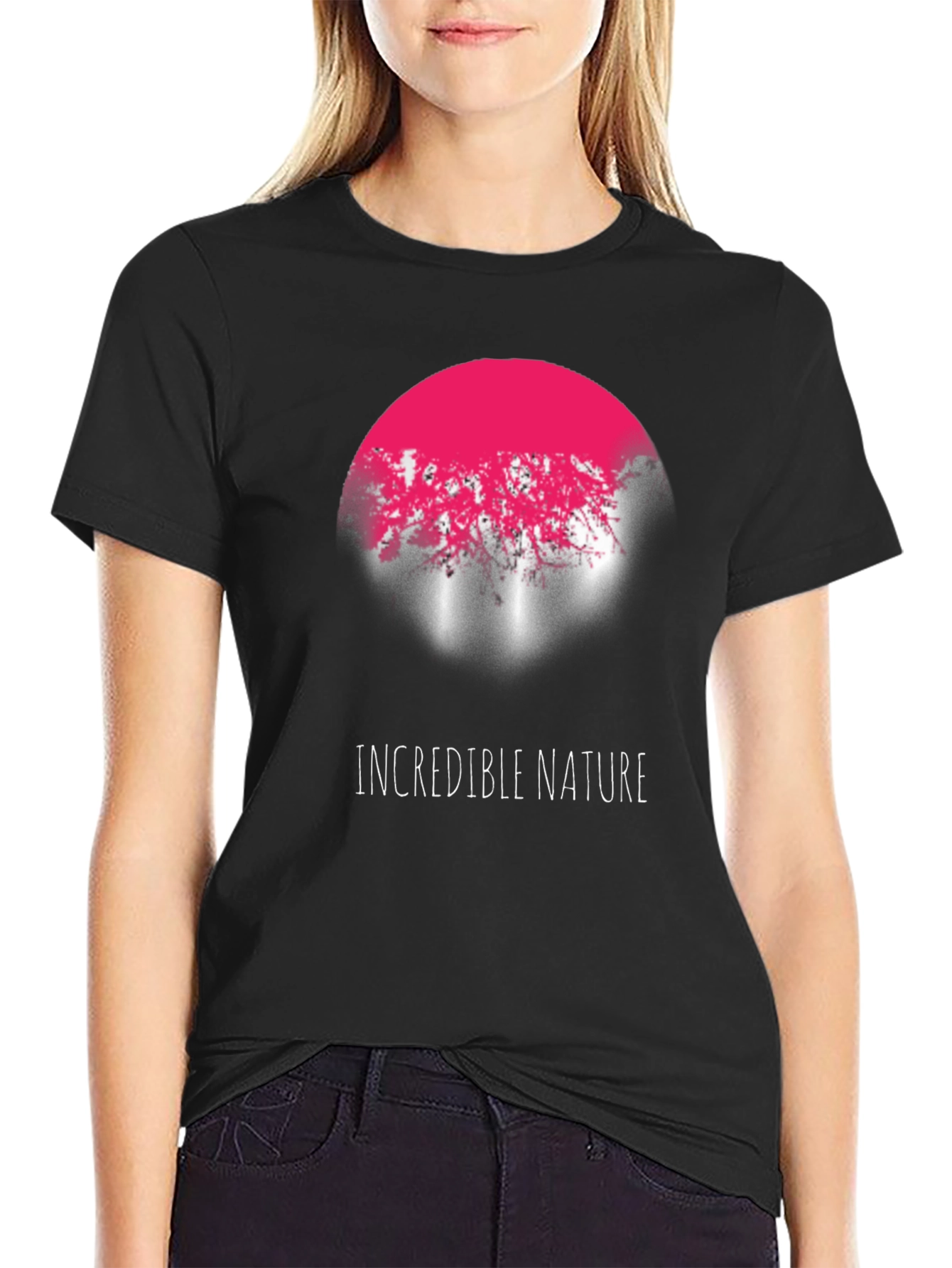 Incredible Nature Graphic Tee - Stylish Casual Wear