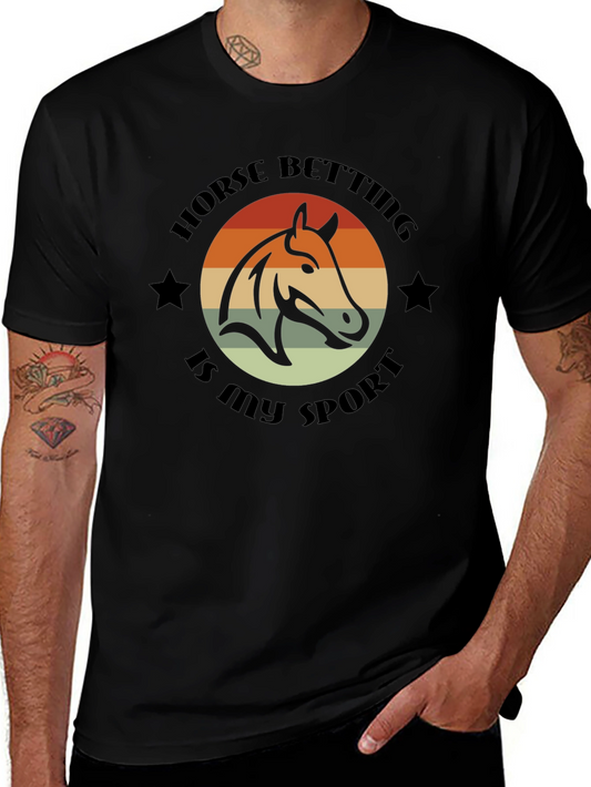 Horse Betting Sport Graphic T-Shirt
