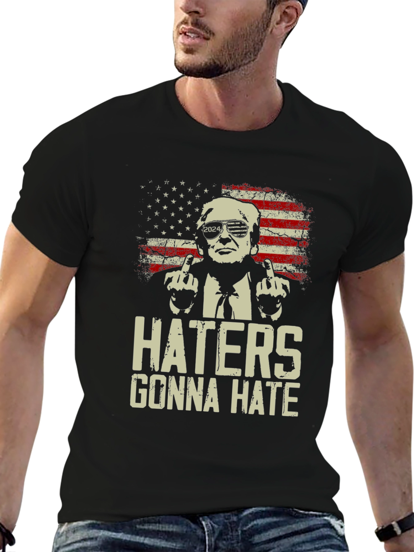 Haters Gonna Hate Trump 2024 T-Shirt