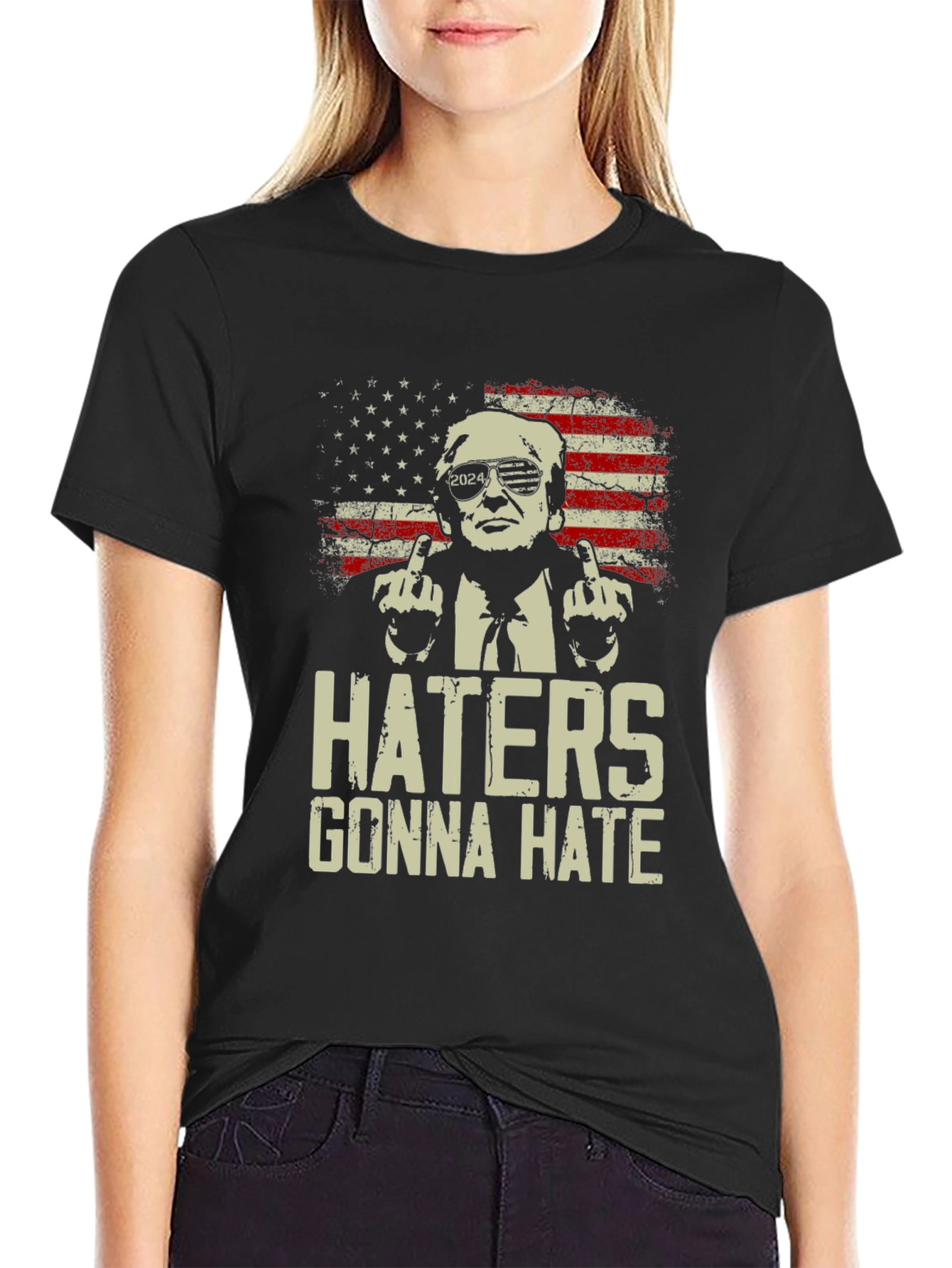 Haters Gonna Hate Trump 2024 T-Shirt