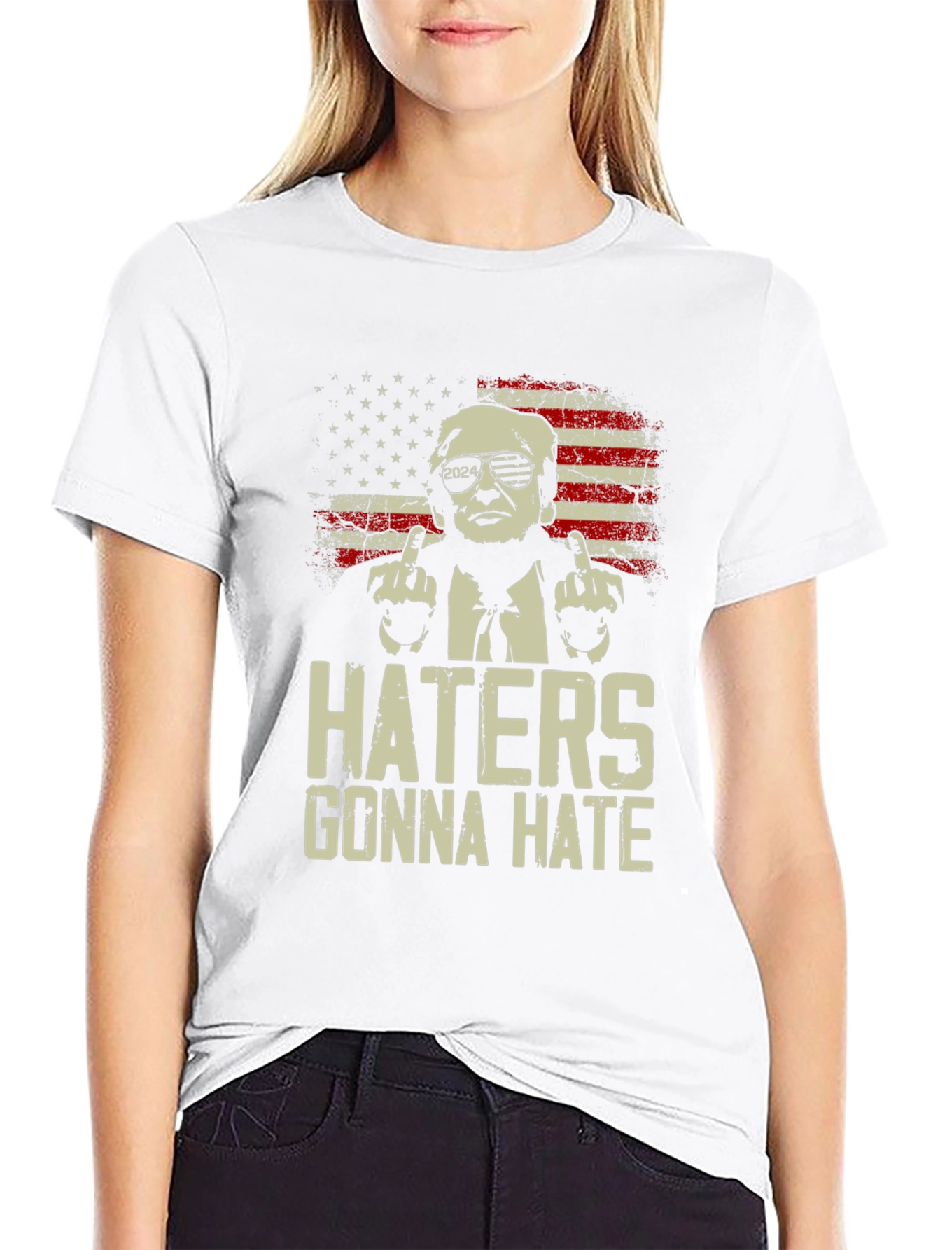 Haters Gonna Hate Trump 2024 T-Shirt