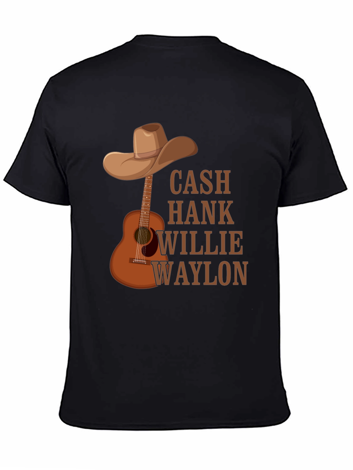 Country Legends T-Shirt - Cash Hank Willie Waylon