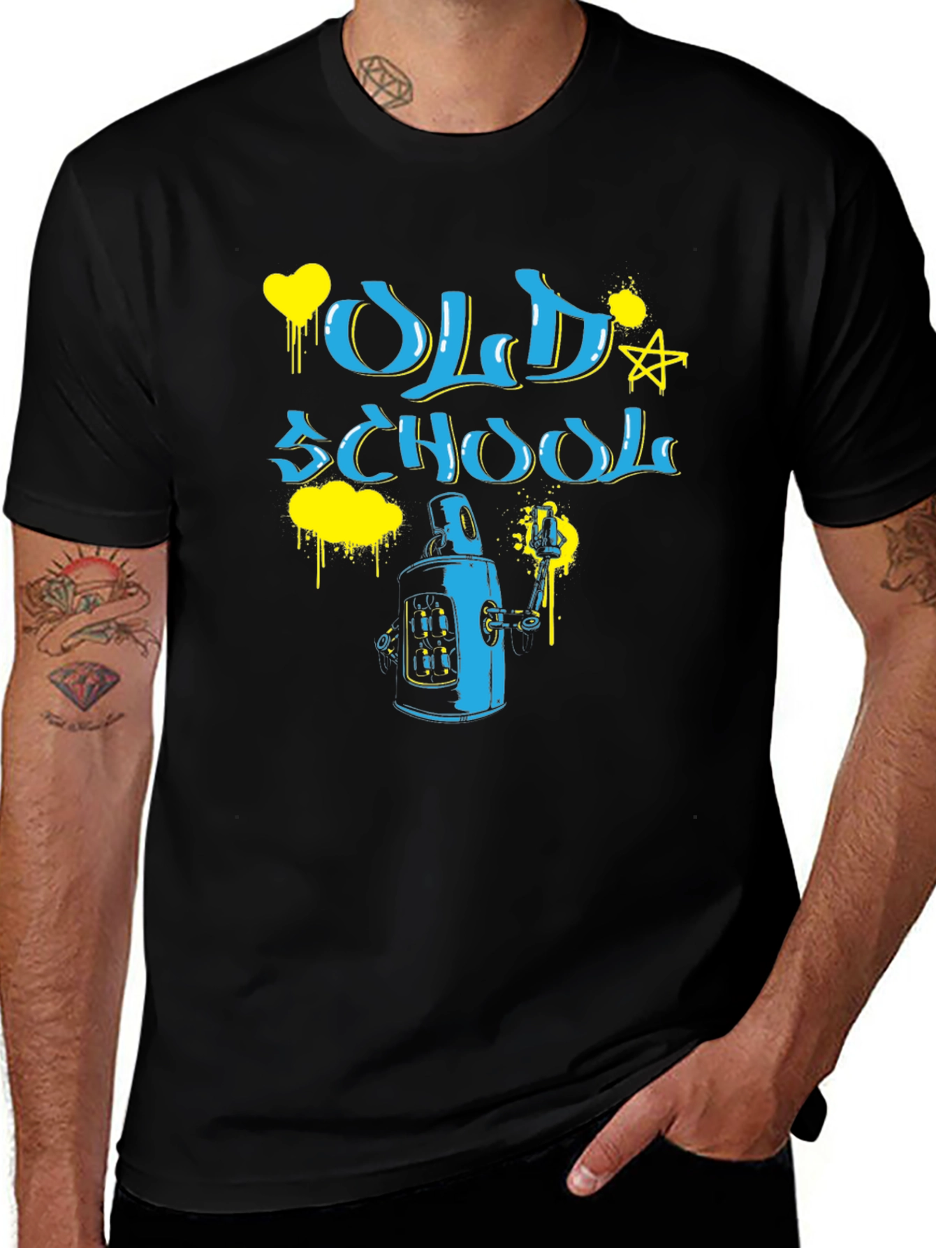 Old School Graffiti Style T-Shirt