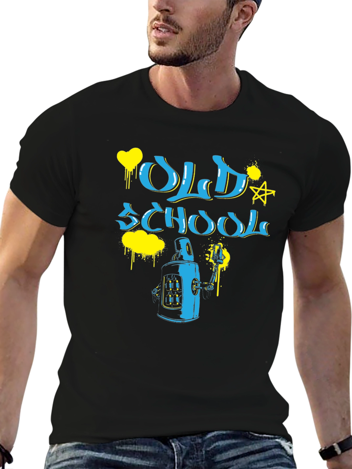 Old School Graffiti Style T-Shirt
