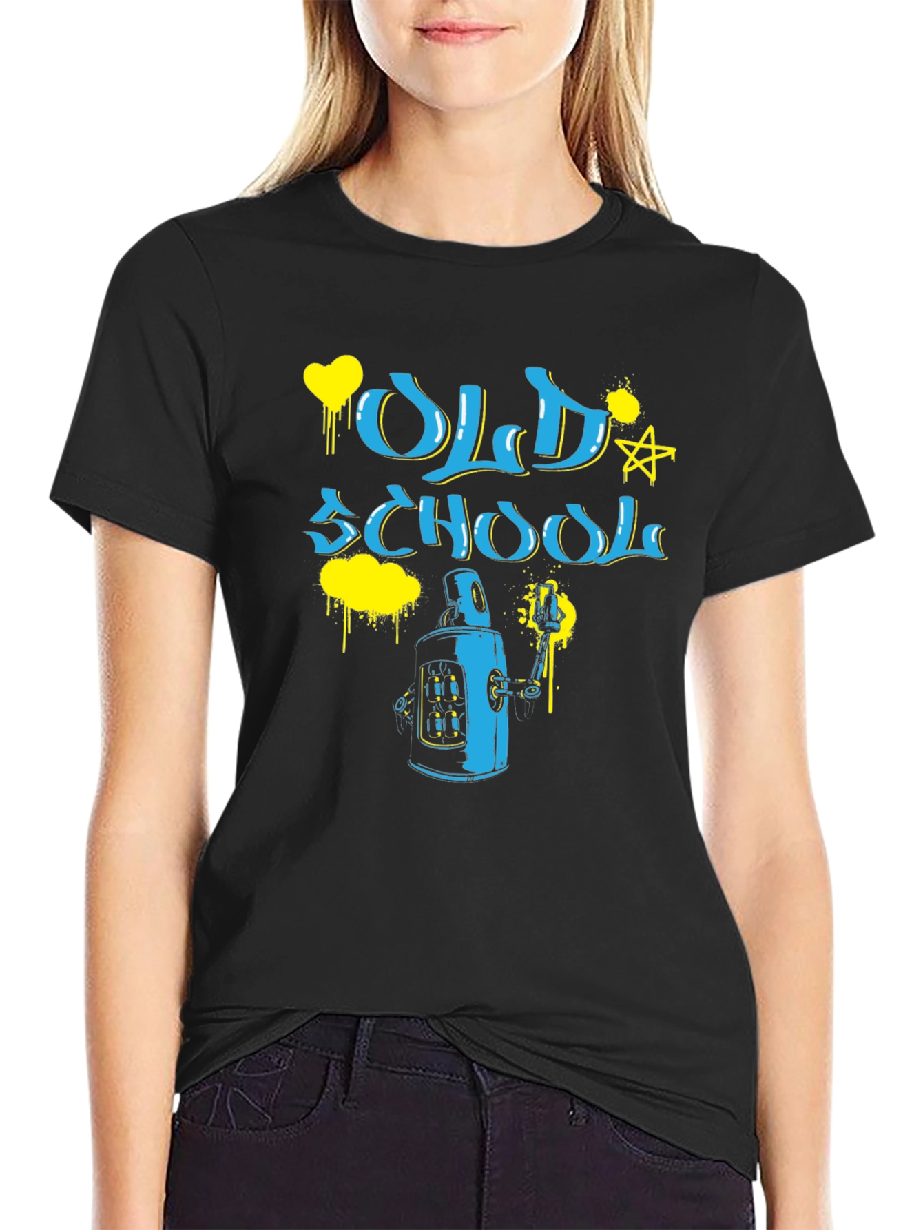 Old School Graffiti Style T-Shirt