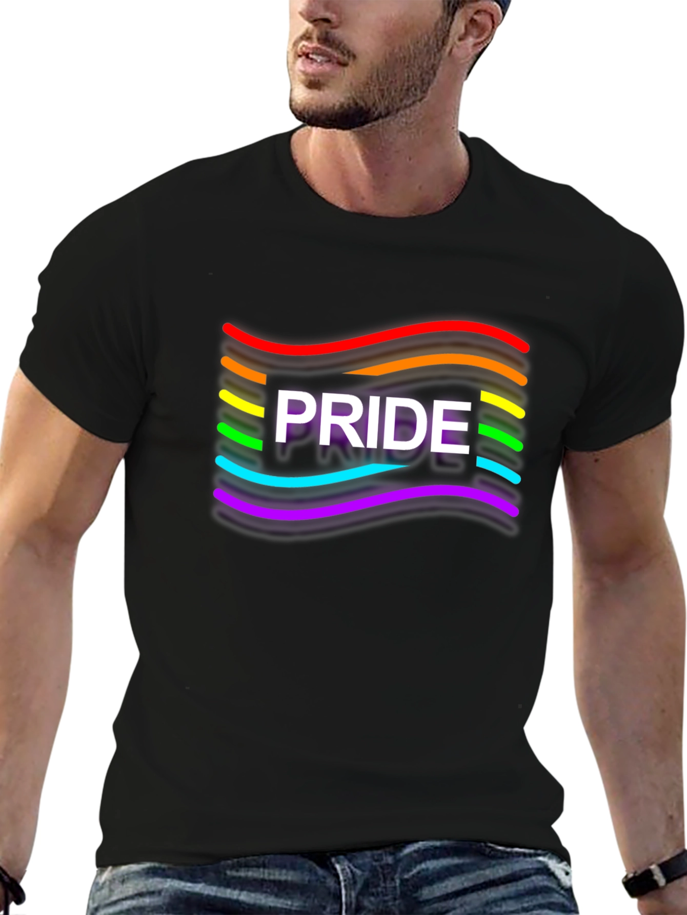 Pride Rainbow Graphic T-Shirt