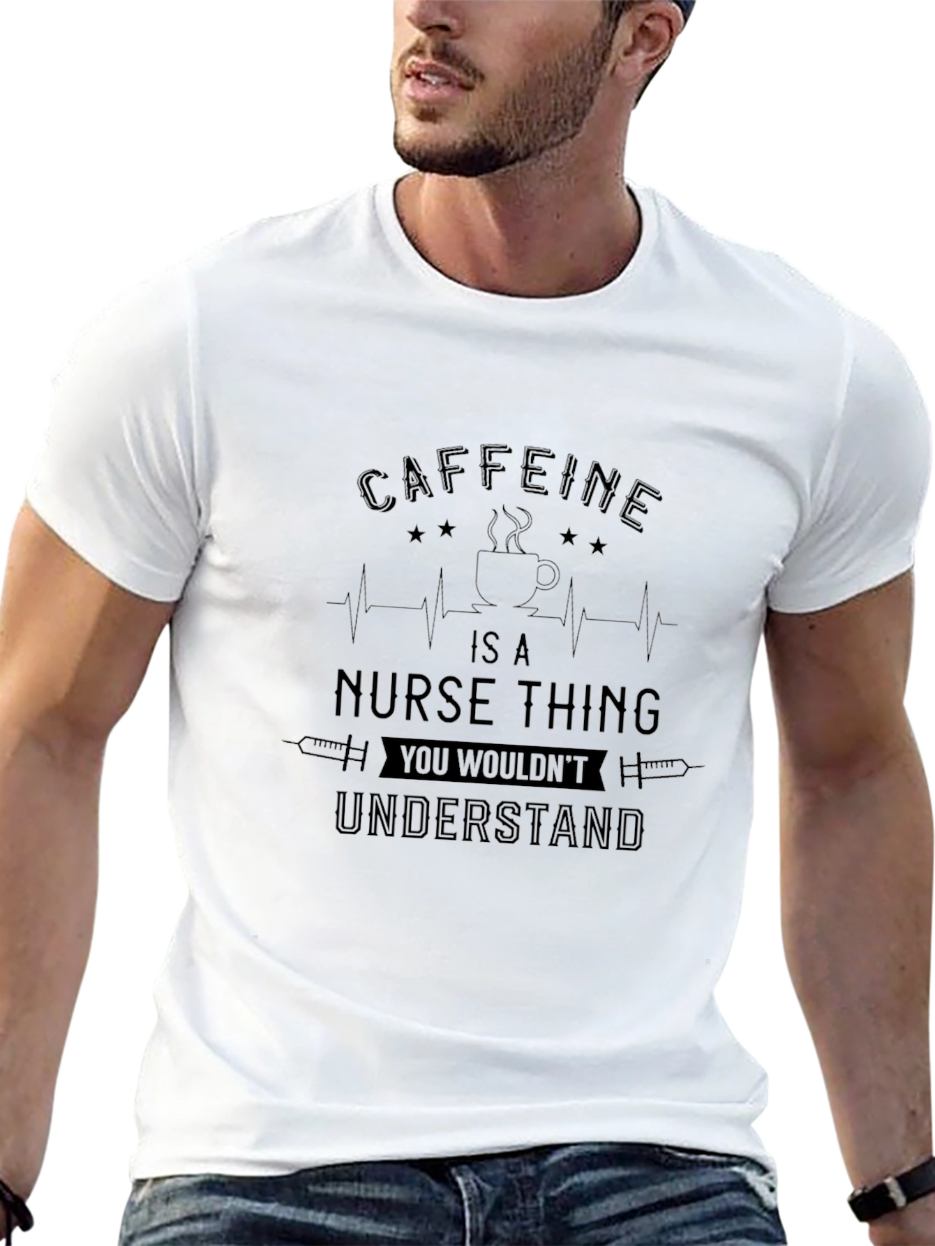 Caffeine Nurse T-Shirt - You Wouldnt Understand