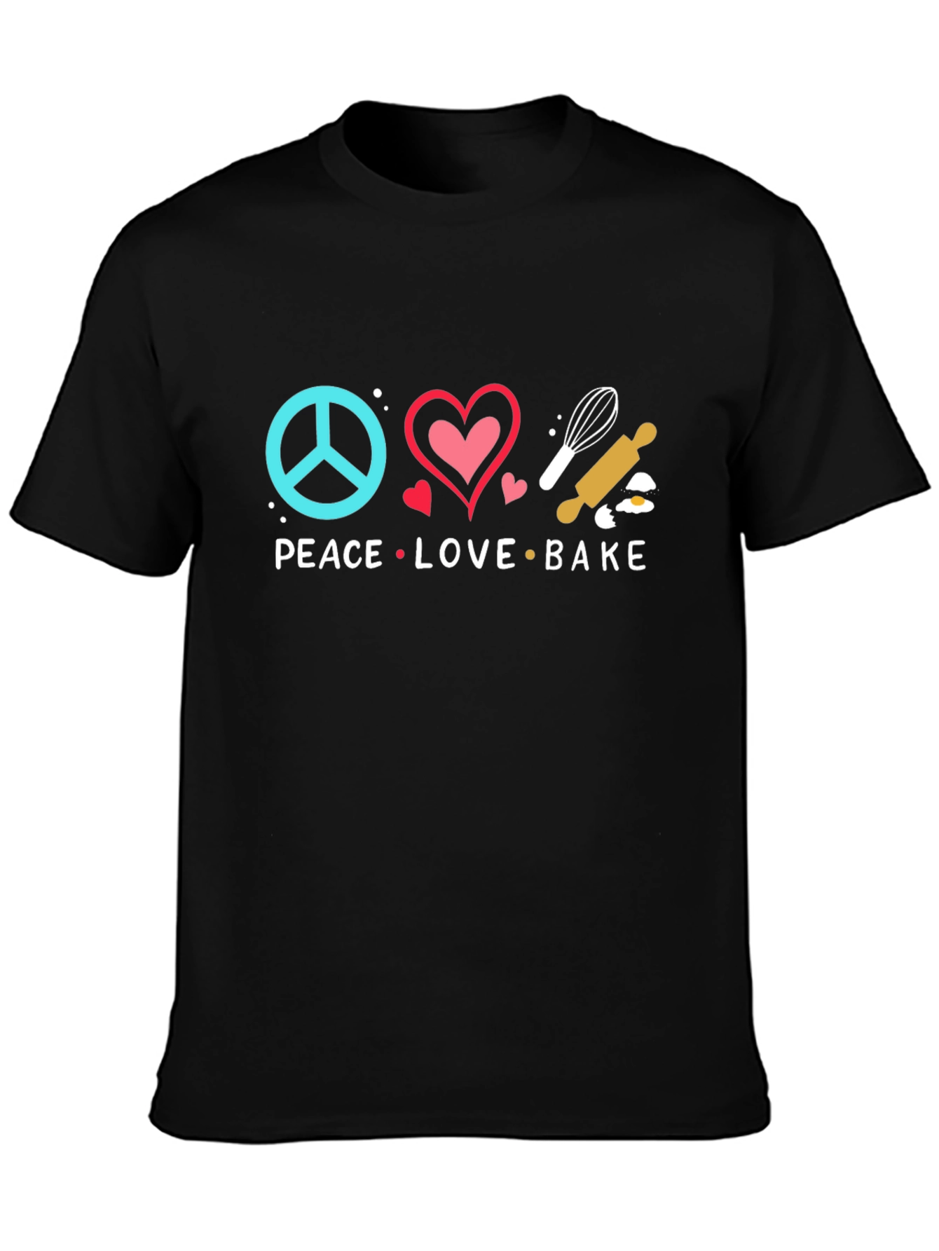 Peace Love Bake T-Shirt