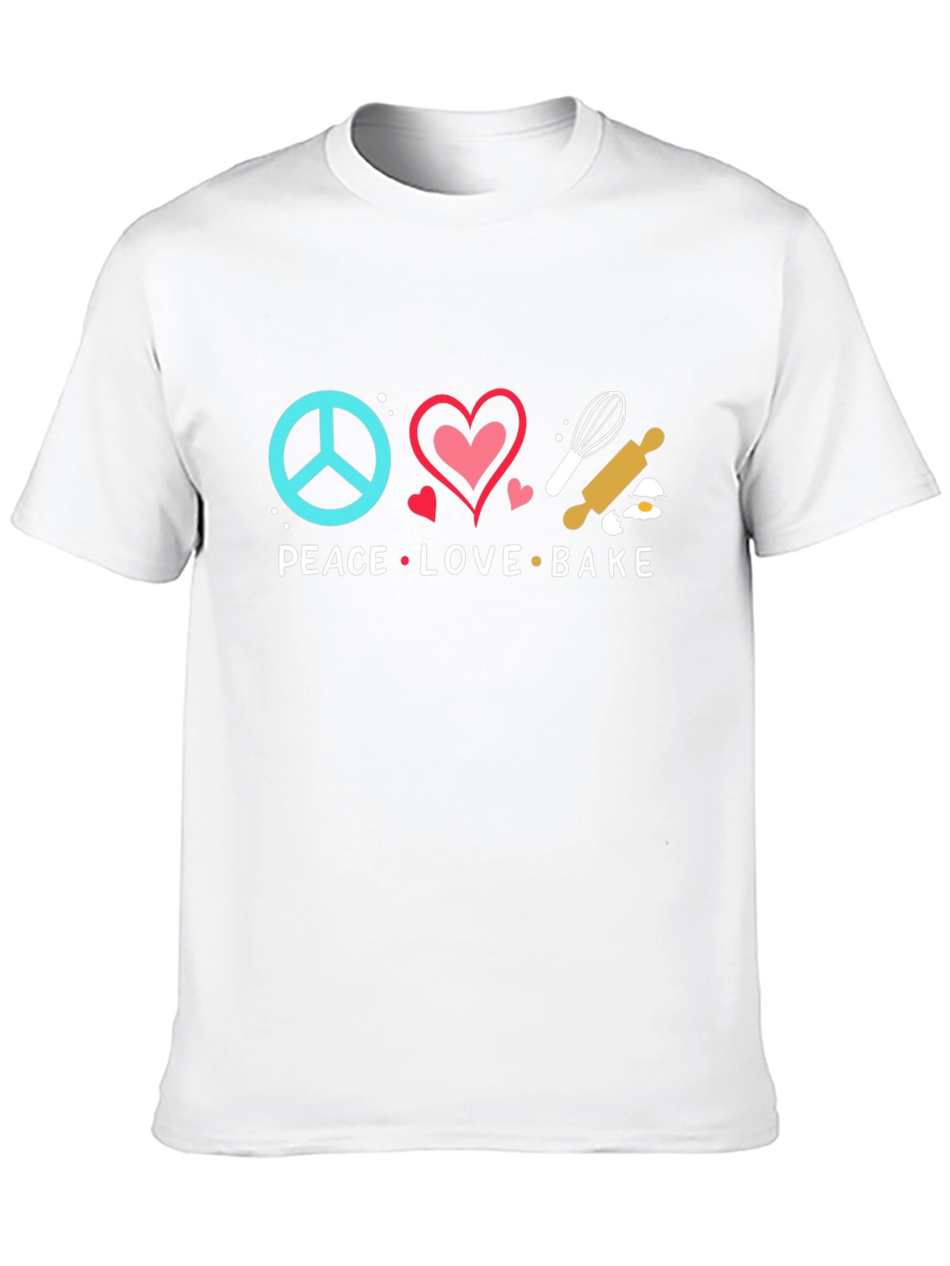 Peace Love Bake T-Shirt