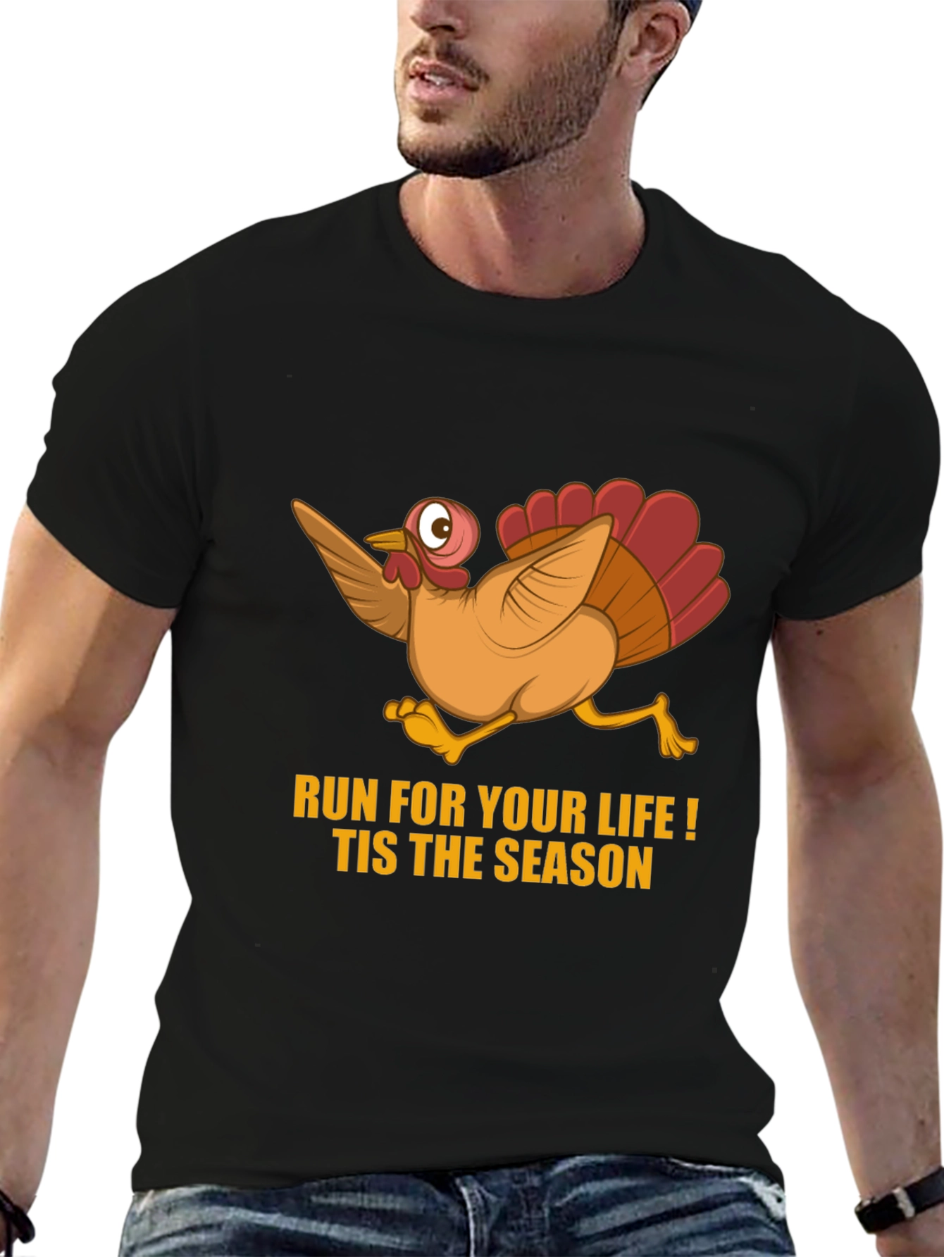 Run for Your Life Thanksgiving T-Shirt