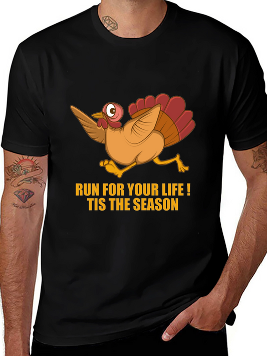 Run for Your Life Thanksgiving T-Shirt