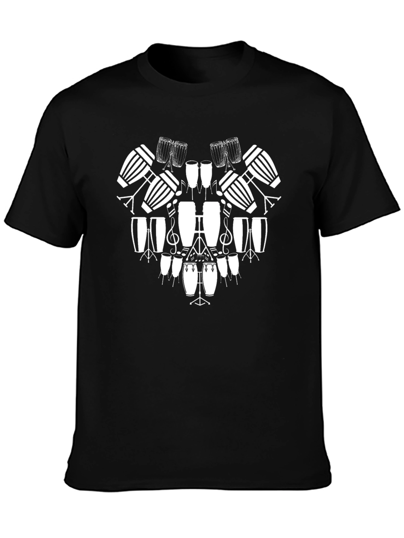 Drum Beat T-Shirt - Musical Instrument Design