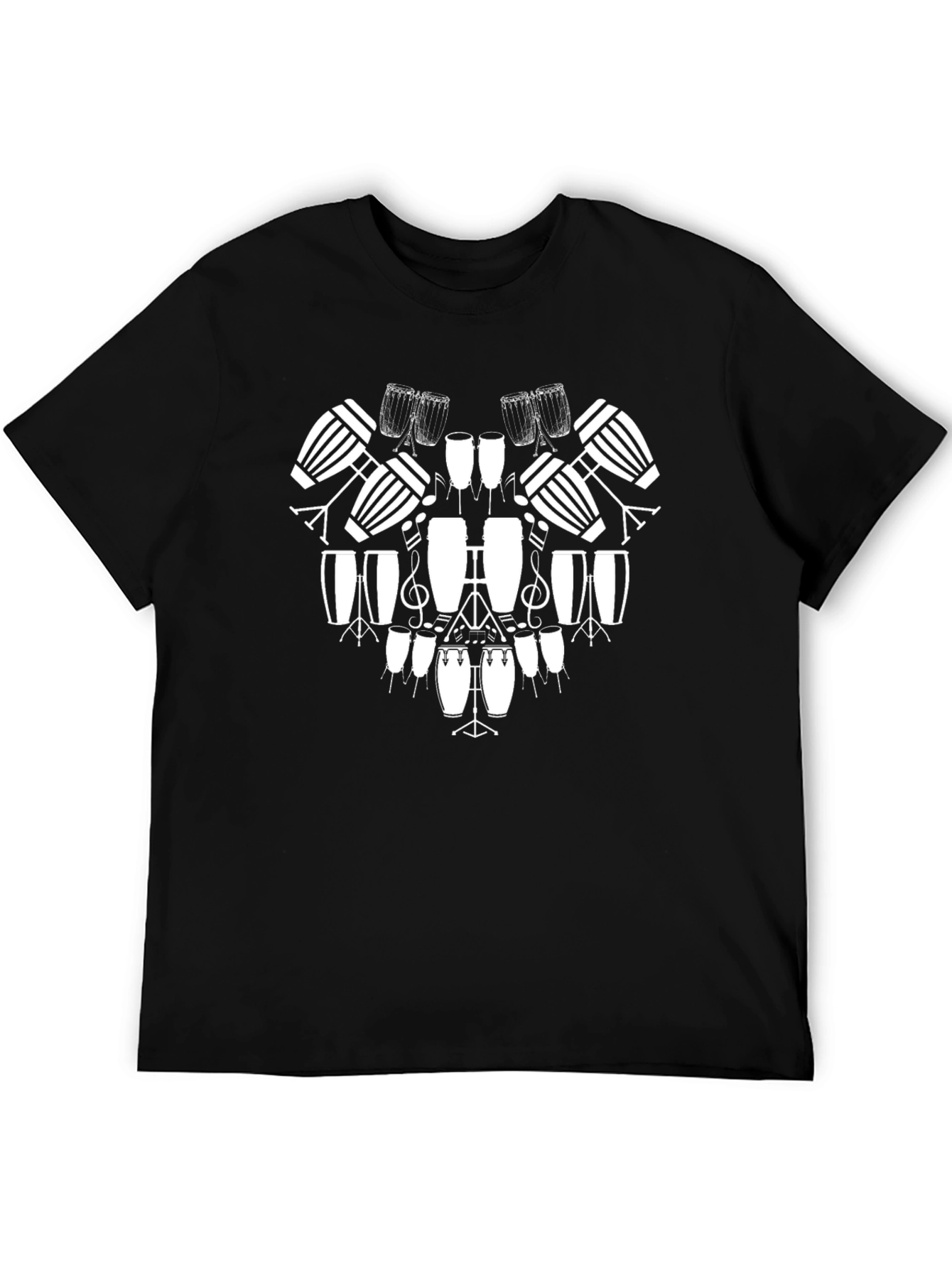Drum Beat T-Shirt - Musical Instrument Design