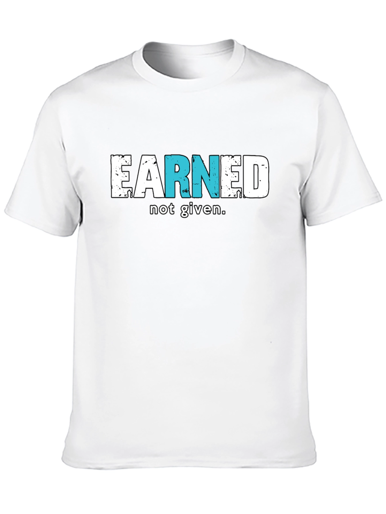 Earned Not Given Black T-Shirt