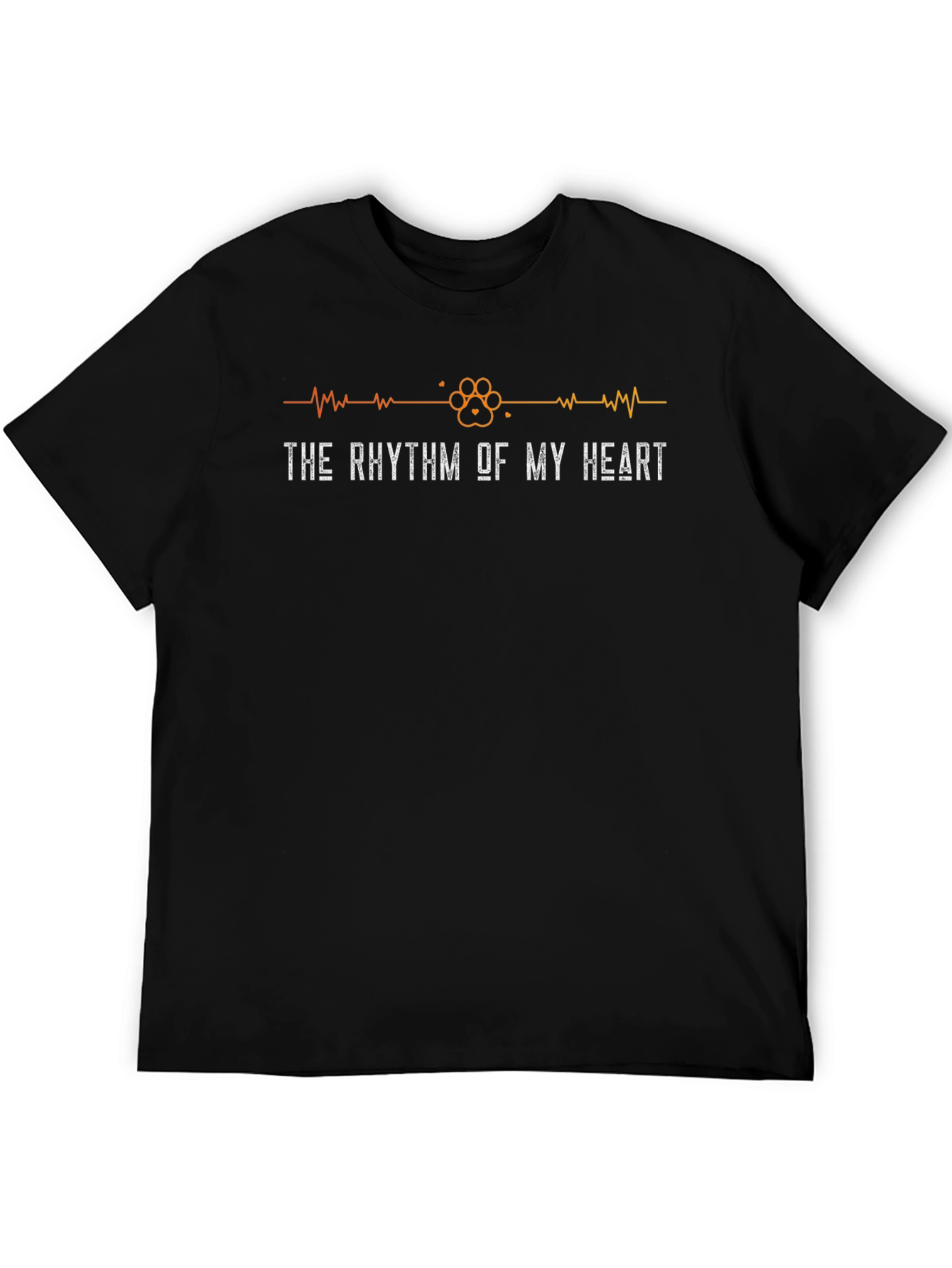 Dog Lover Heartbeat Graphic Tee