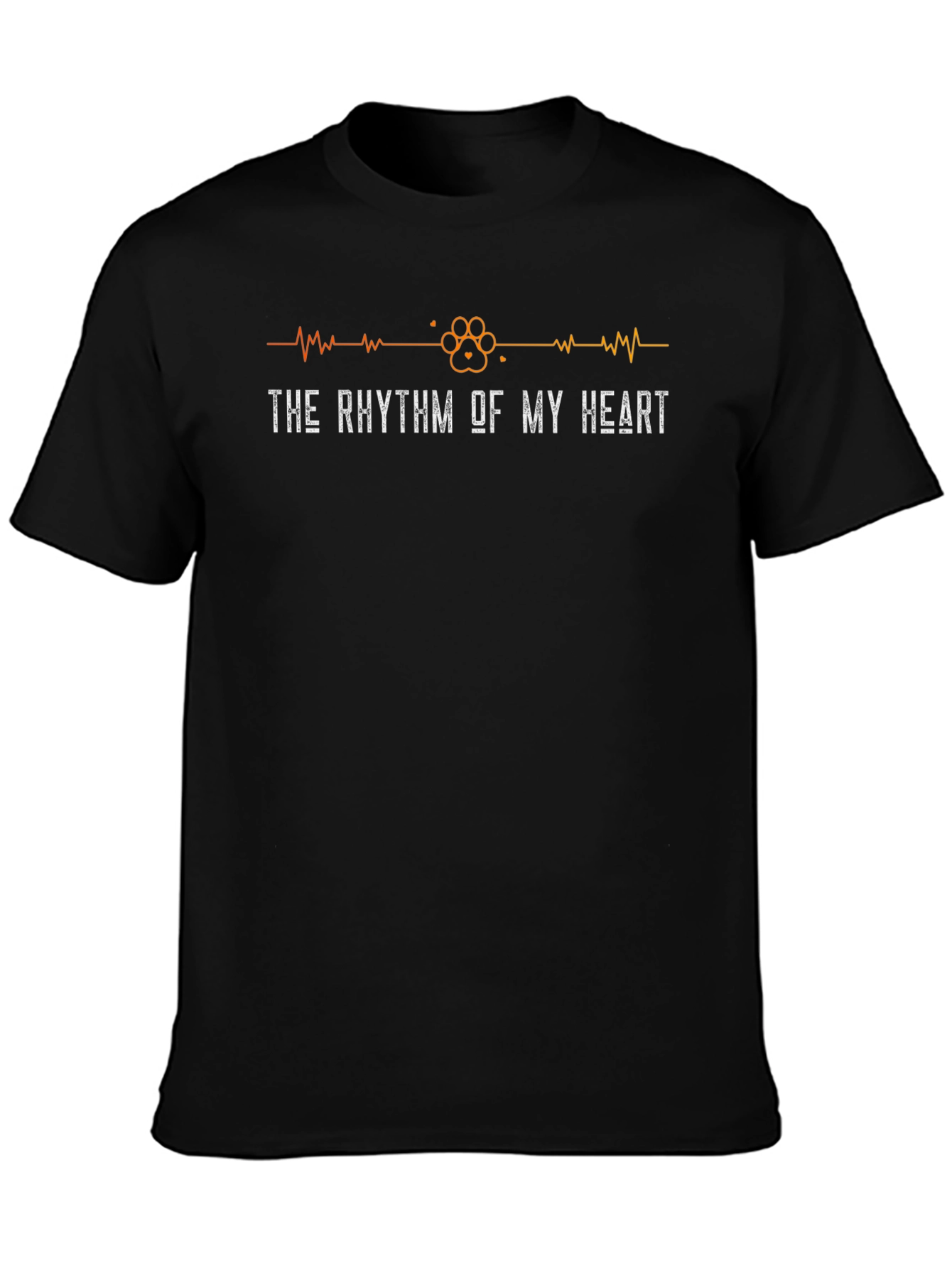 Dog Lover Heartbeat Graphic Tee