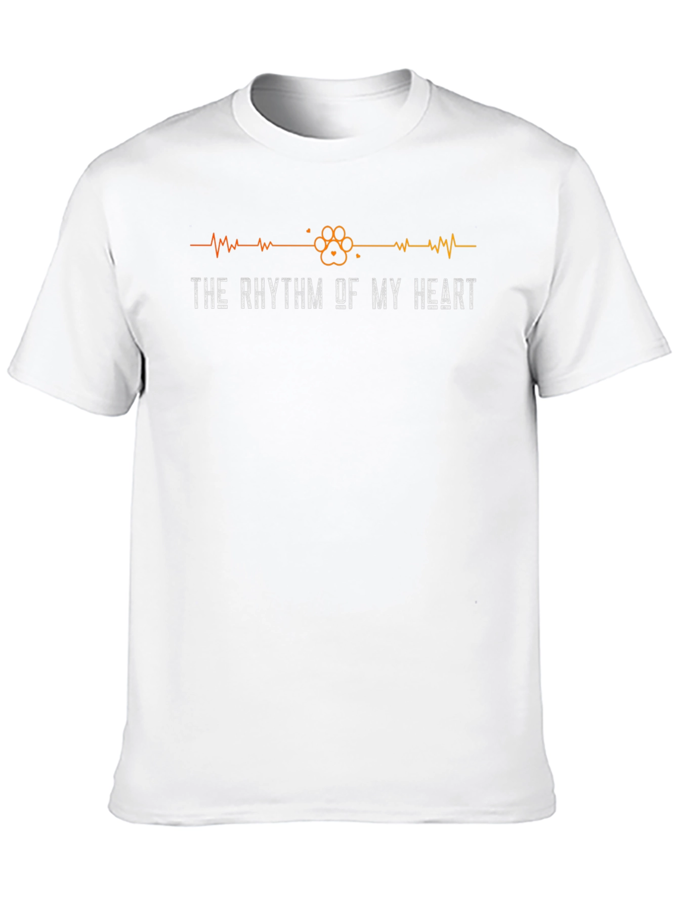 Dog Lover Heartbeat Graphic Tee