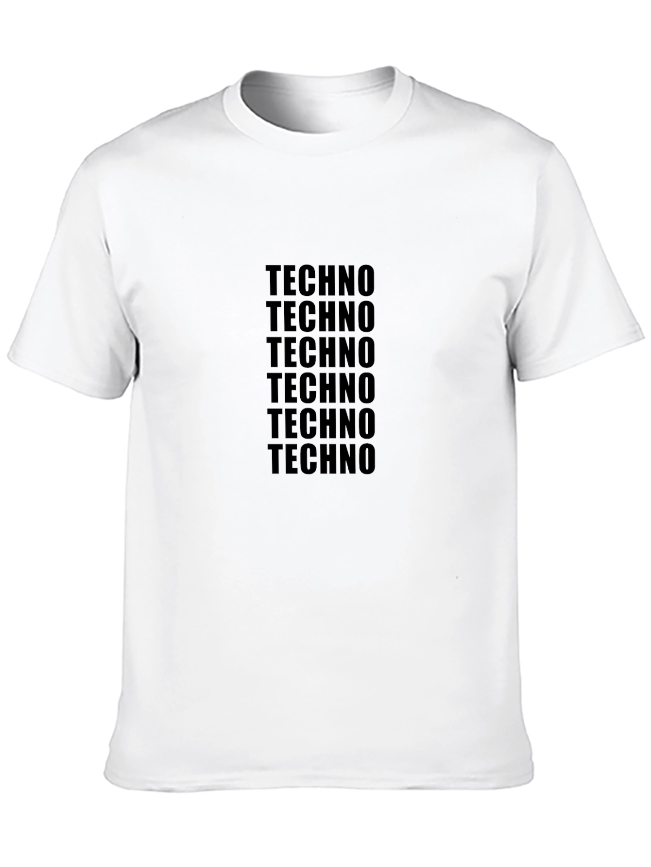 Techno Music T-Shirt - Minimalist Design