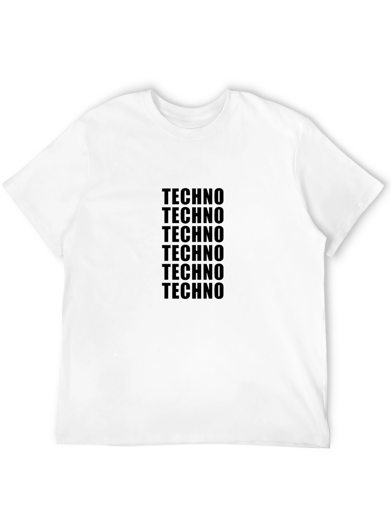 Techno Music T-Shirt - Minimalist Design