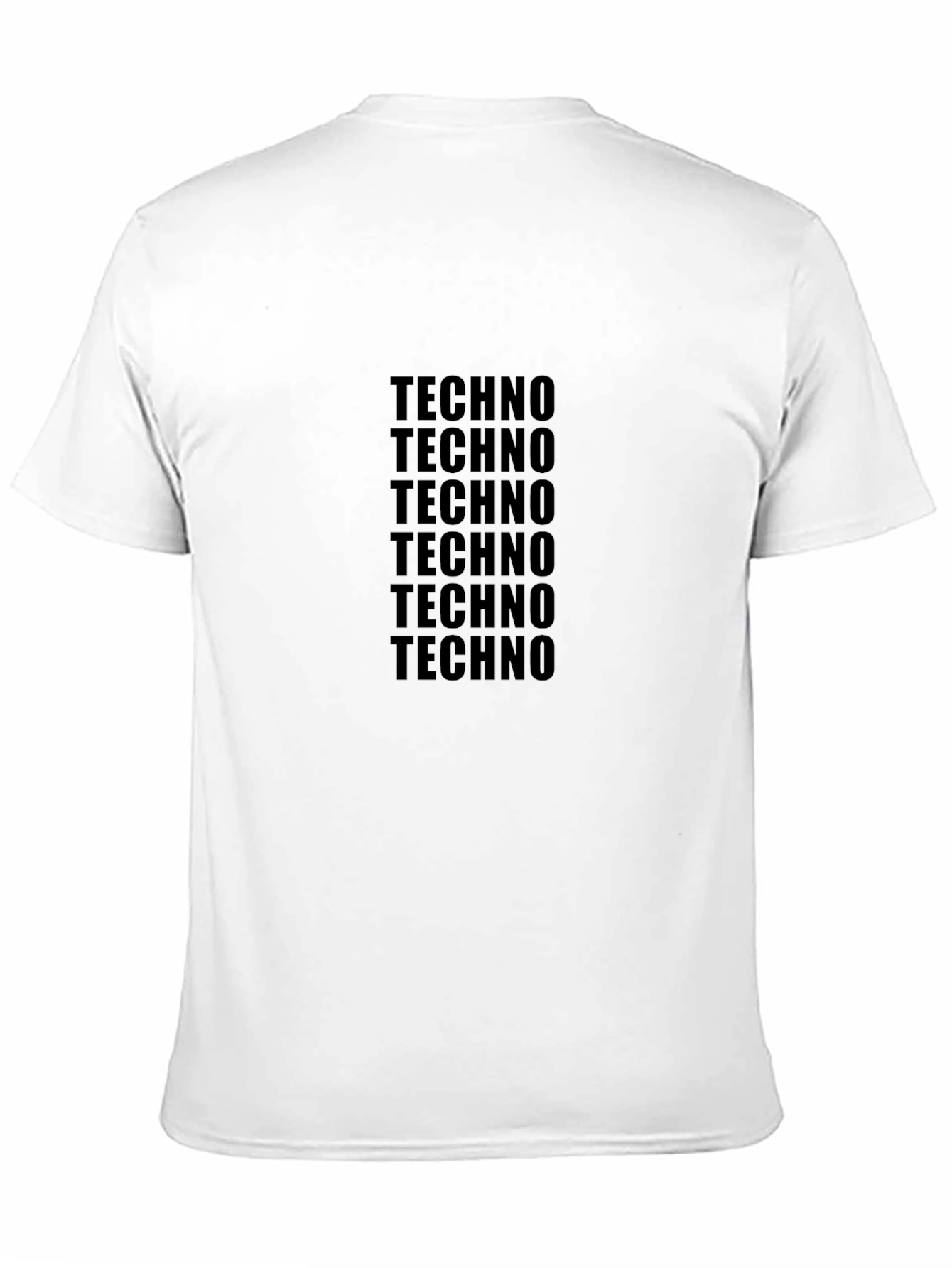 Techno Music T-Shirt - Minimalist Design