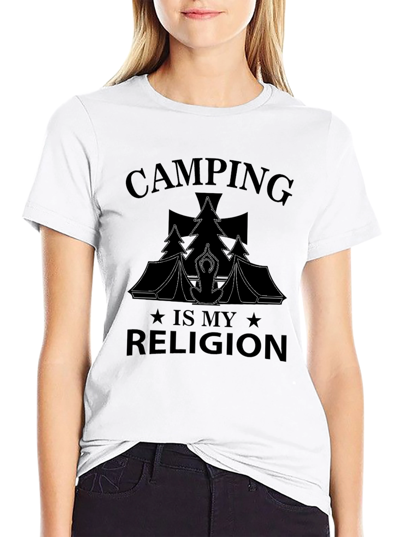 Camping is My Religion T-Shirt