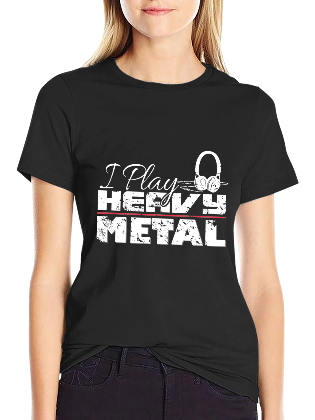 I Play Heavy Metal T-Shirt