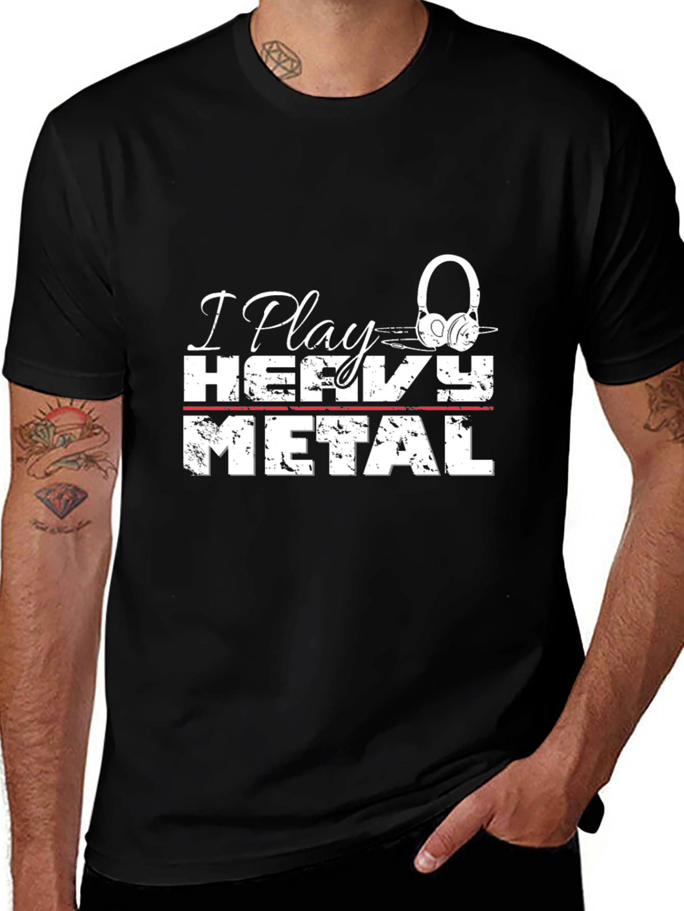 I Play Heavy Metal T-Shirt
