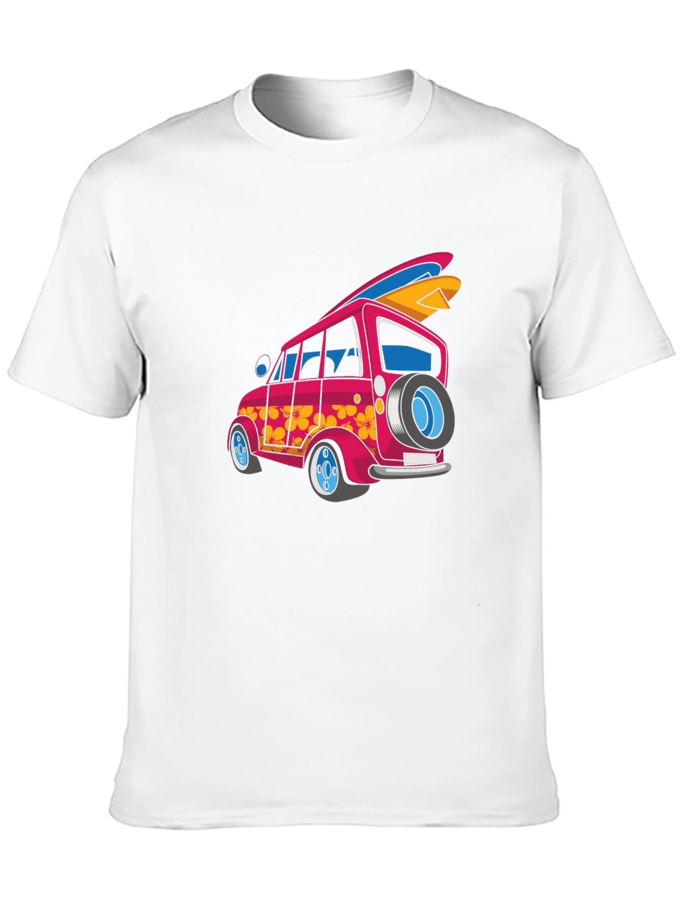 Retro Van Surfboard T-Shirt