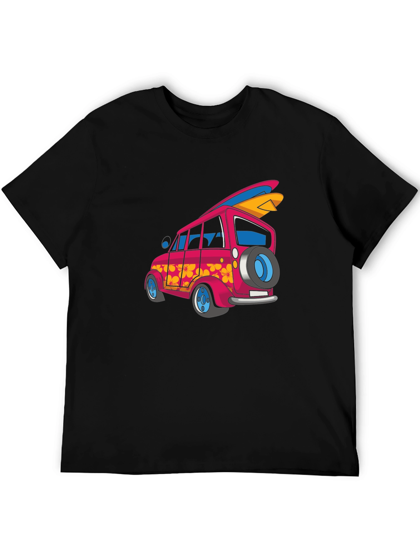 Retro Van Surfboard T-Shirt
