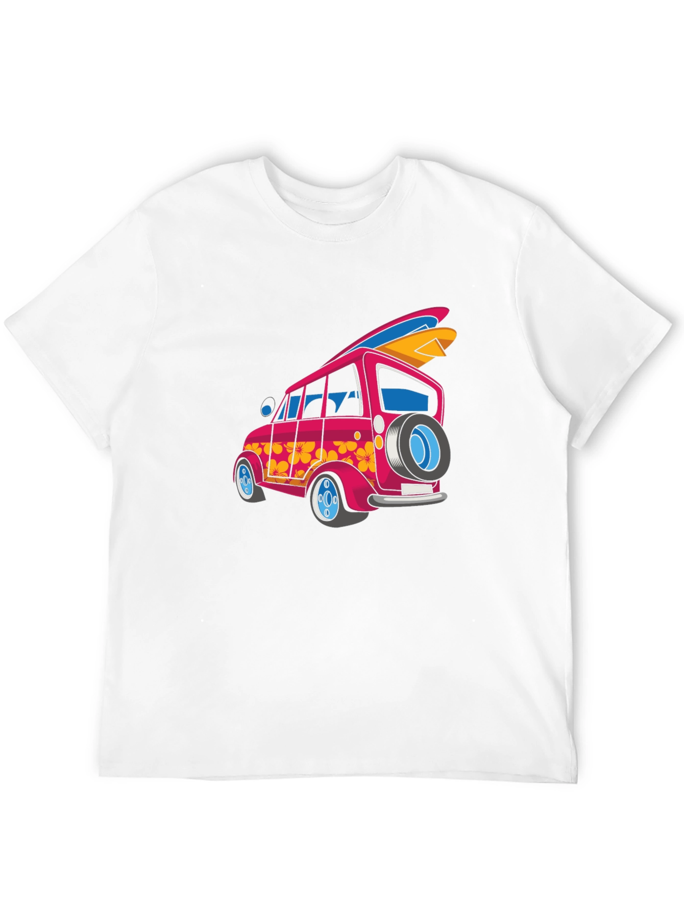 Retro Van Surfboard T-Shirt