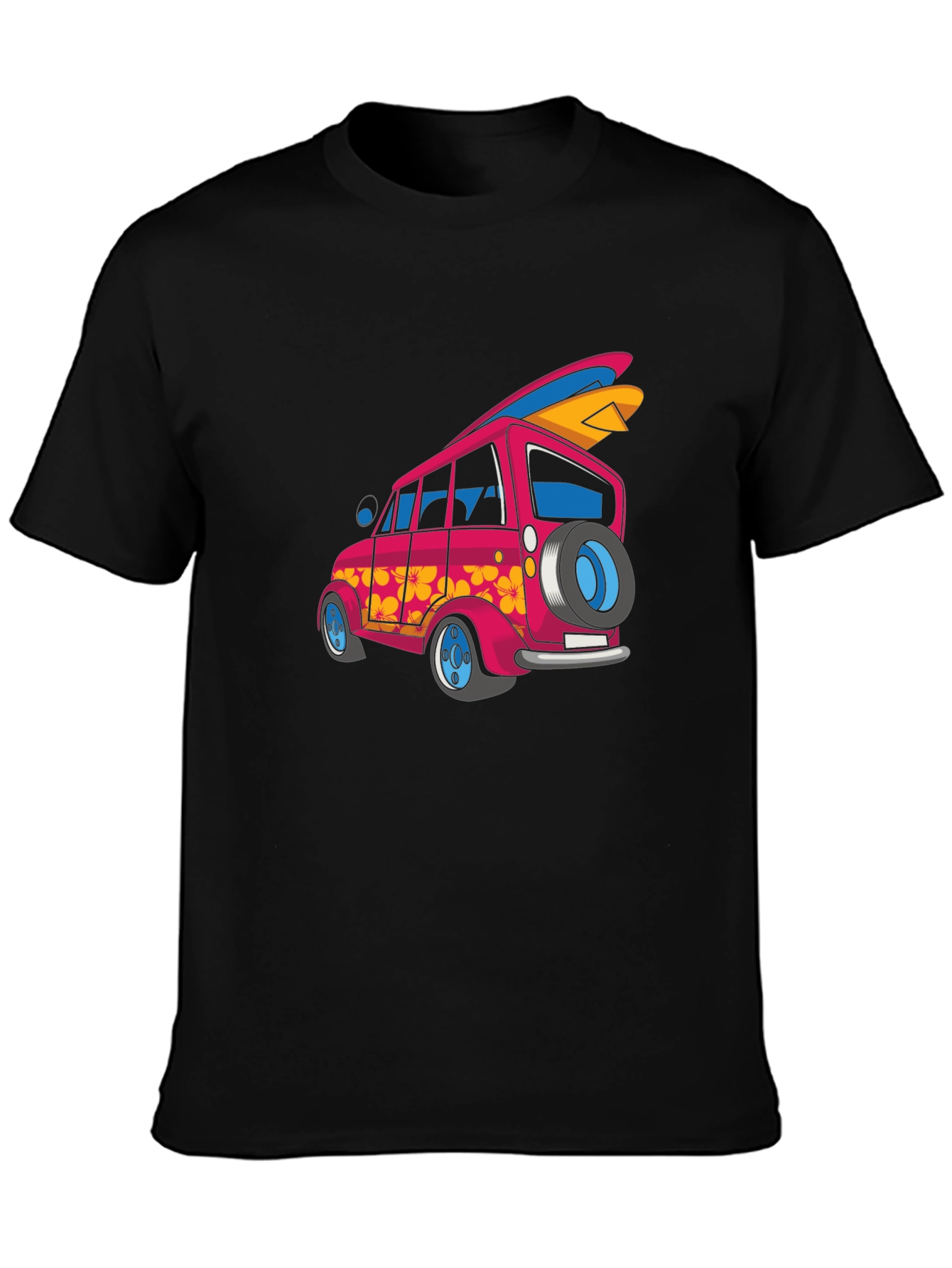 Retro Van Surfboard T-Shirt