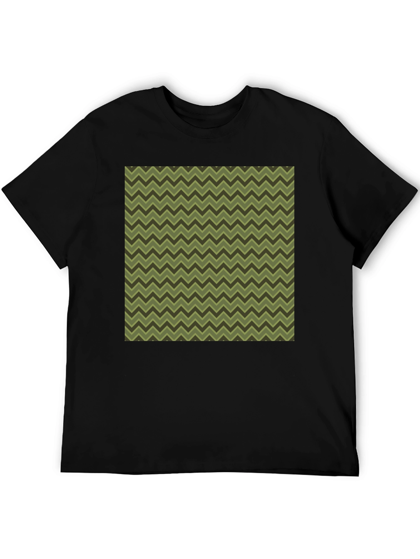 Stylish Chevron Pattern T-Shirt