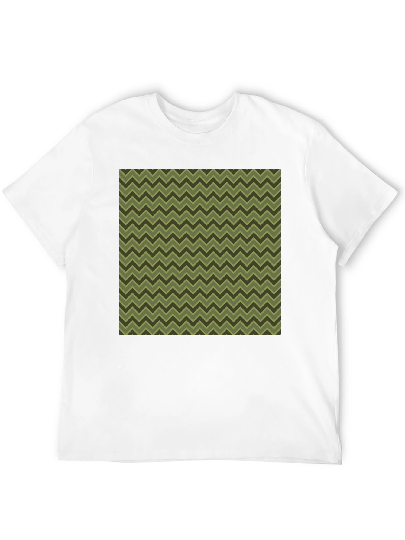 Stylish Chevron Pattern T-Shirt