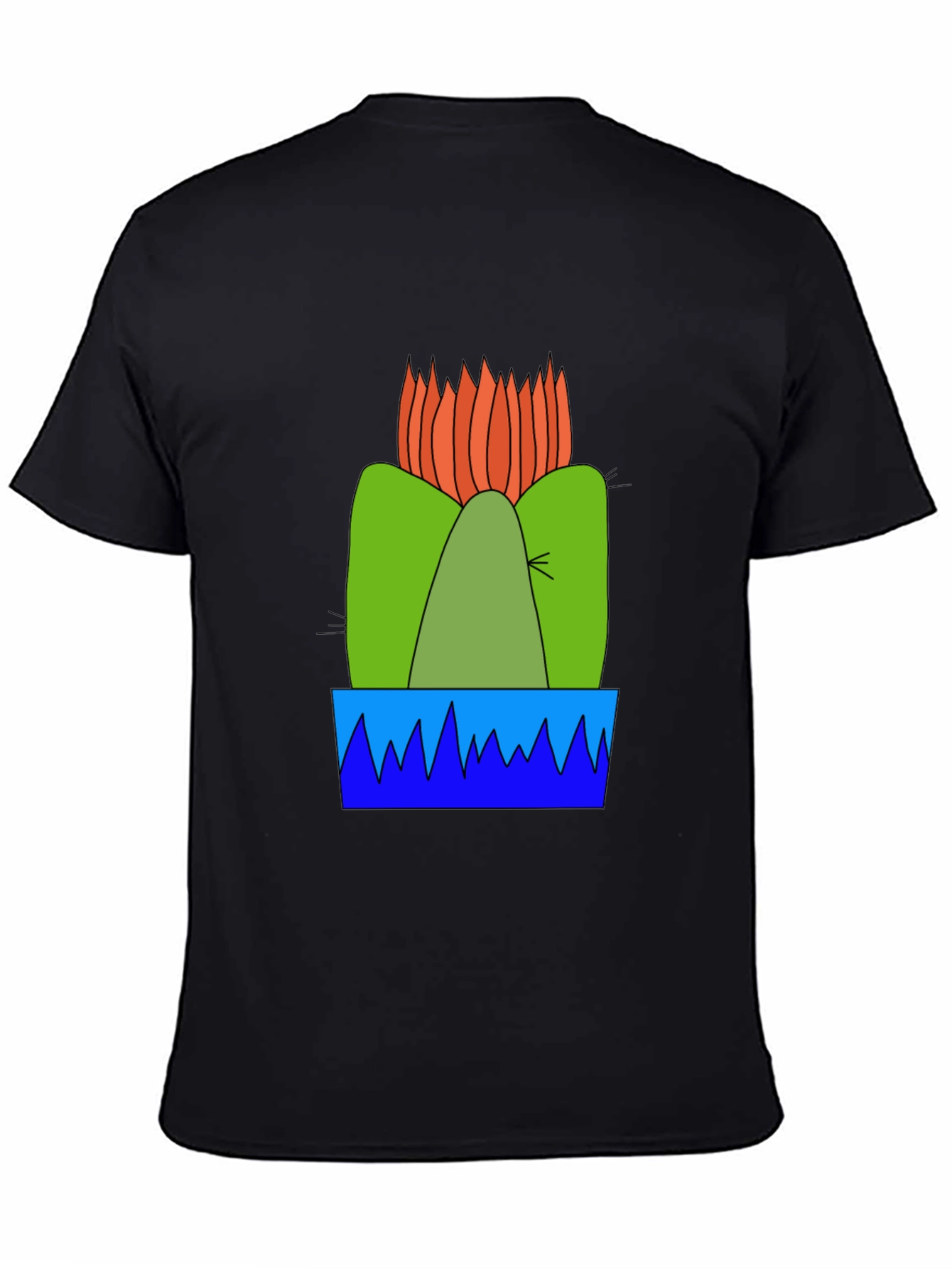 Cactus Graphic T-Shirt - Desert Bloom Tee