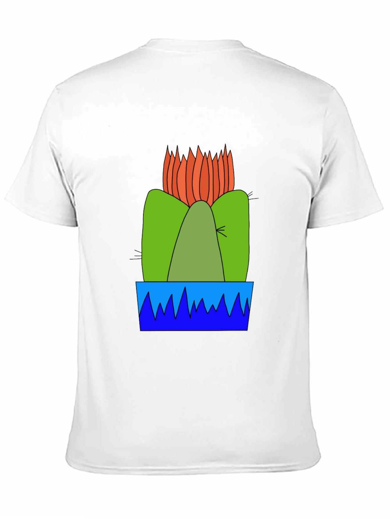 Cactus Graphic T-Shirt - Desert Bloom Tee