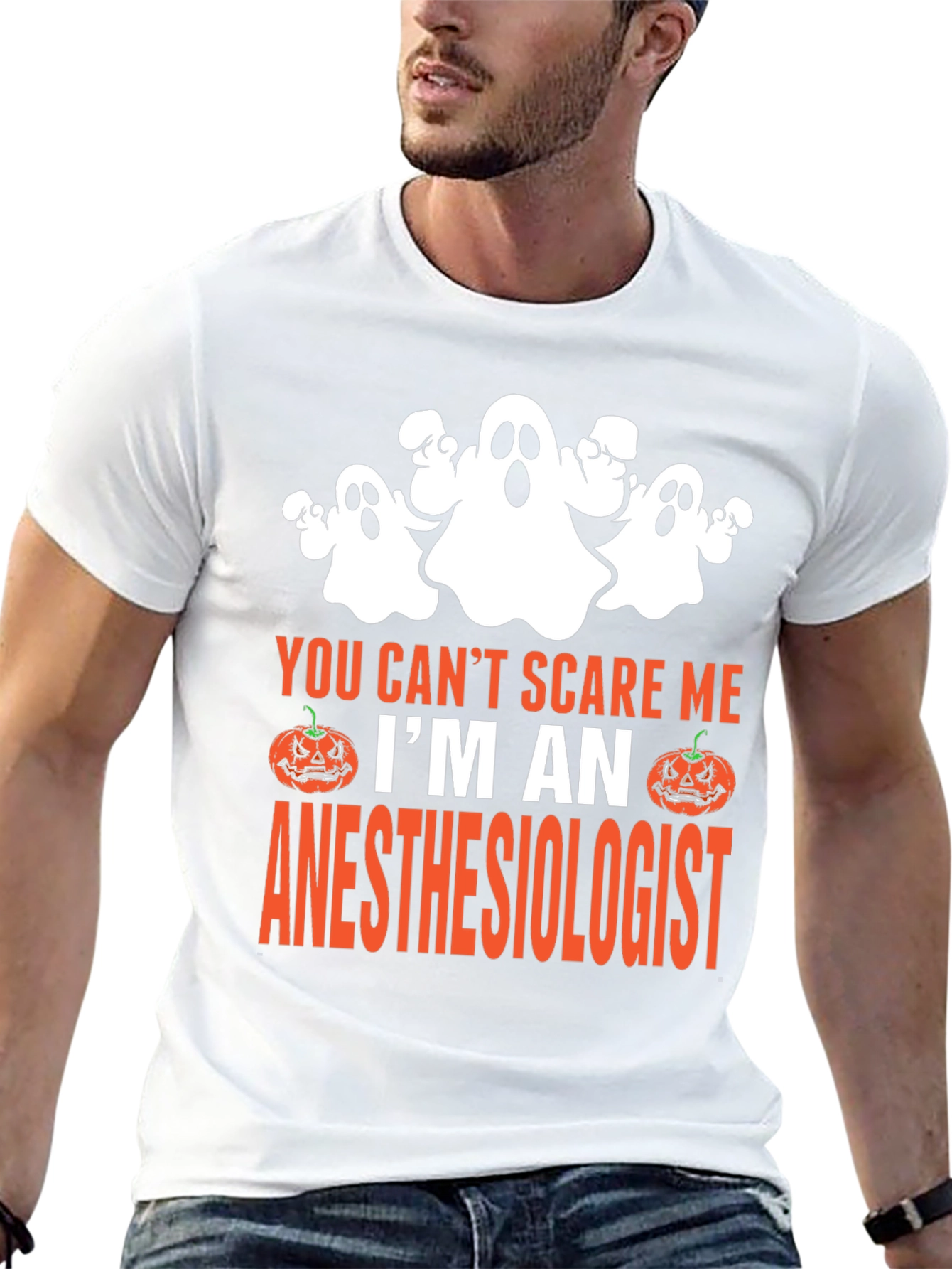 Funny Halloween Anesthesiologist T-Shirt